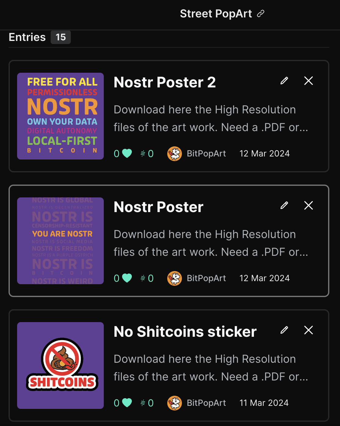 Find now the FREE #nostr poster…