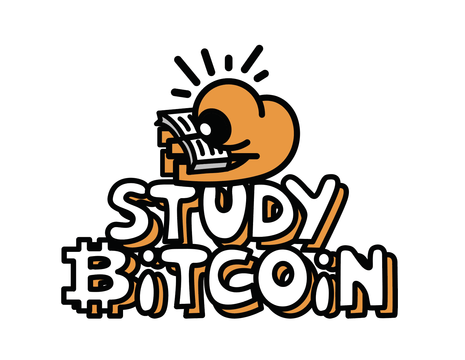 Study #Bitcoin Sticker