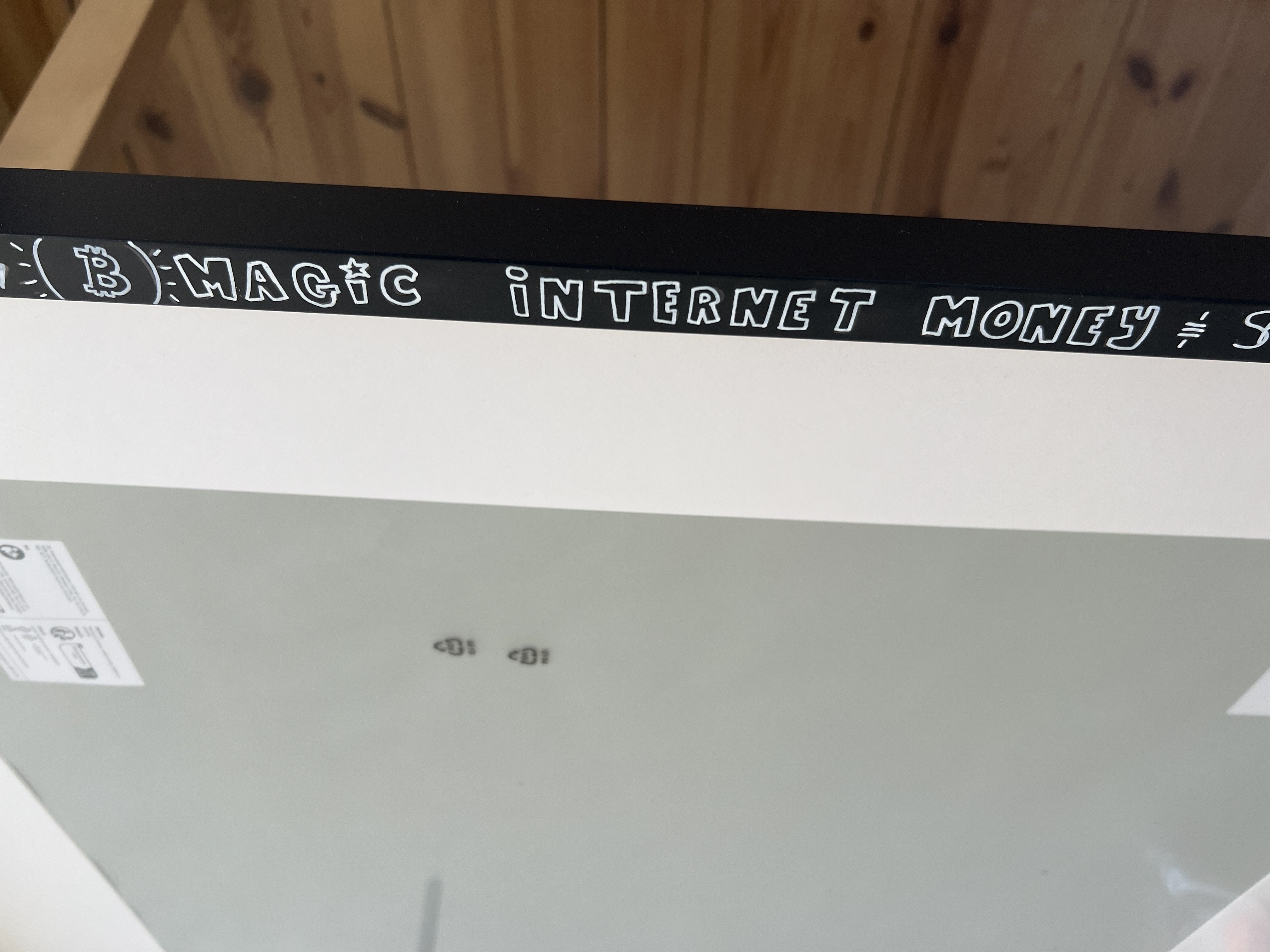 I will finish the #art frame…