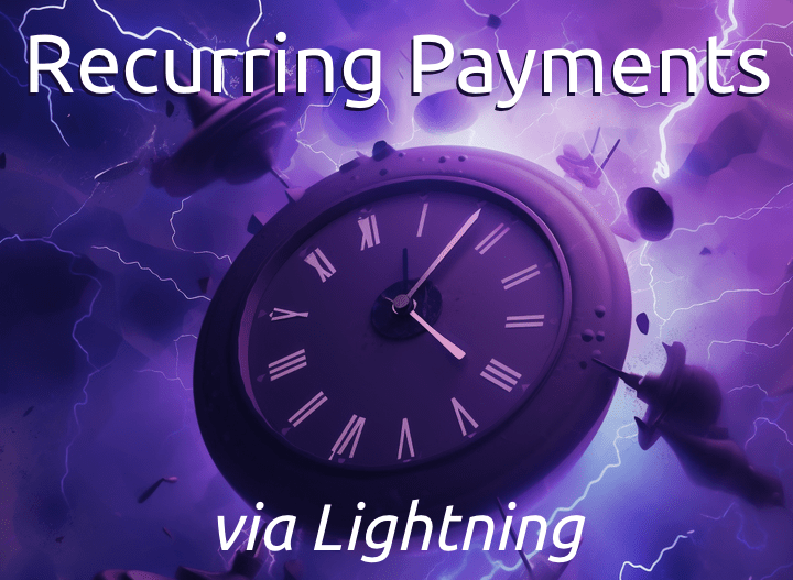 Practicing Recurring Lightning Payments