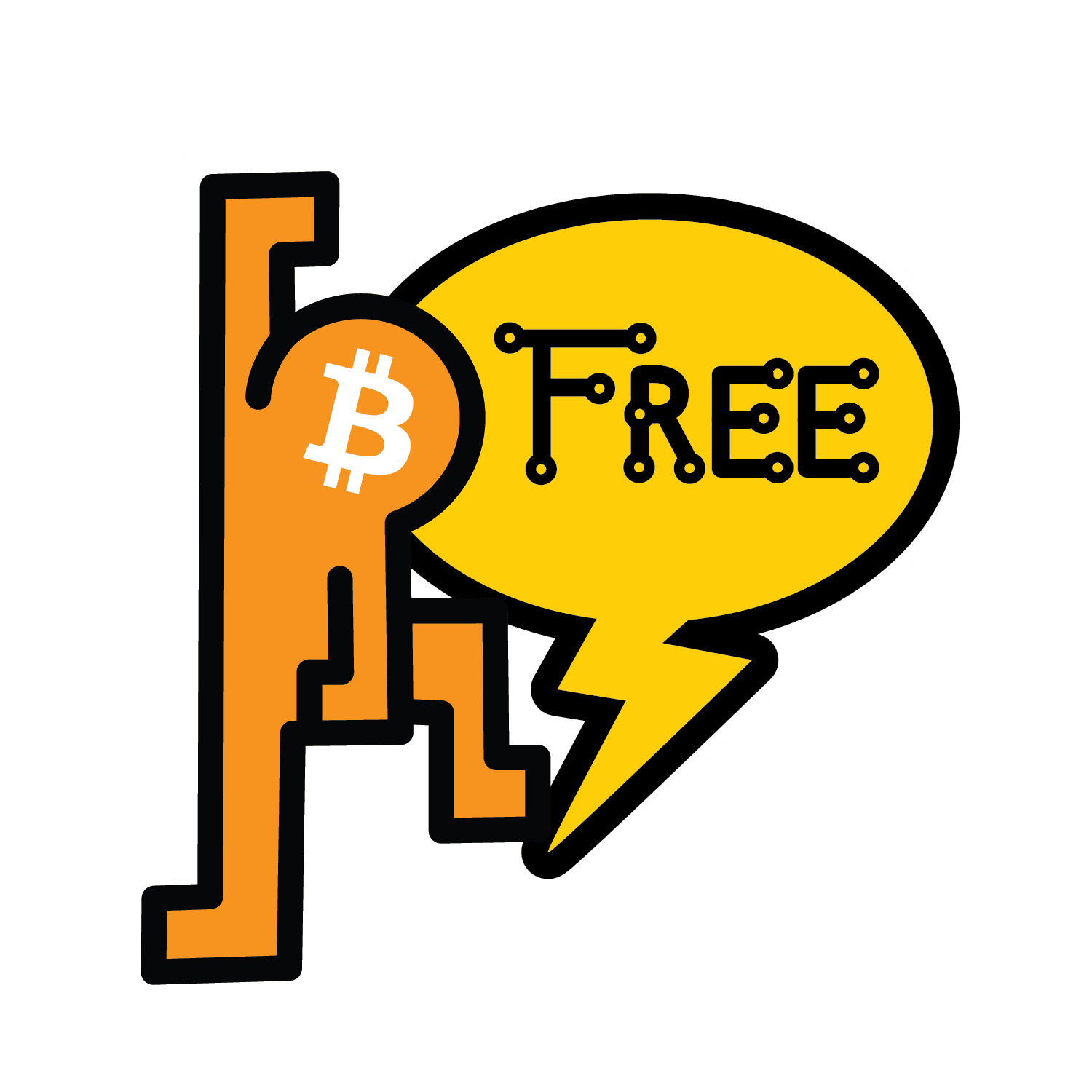 B Free #Bitcoin PopArt