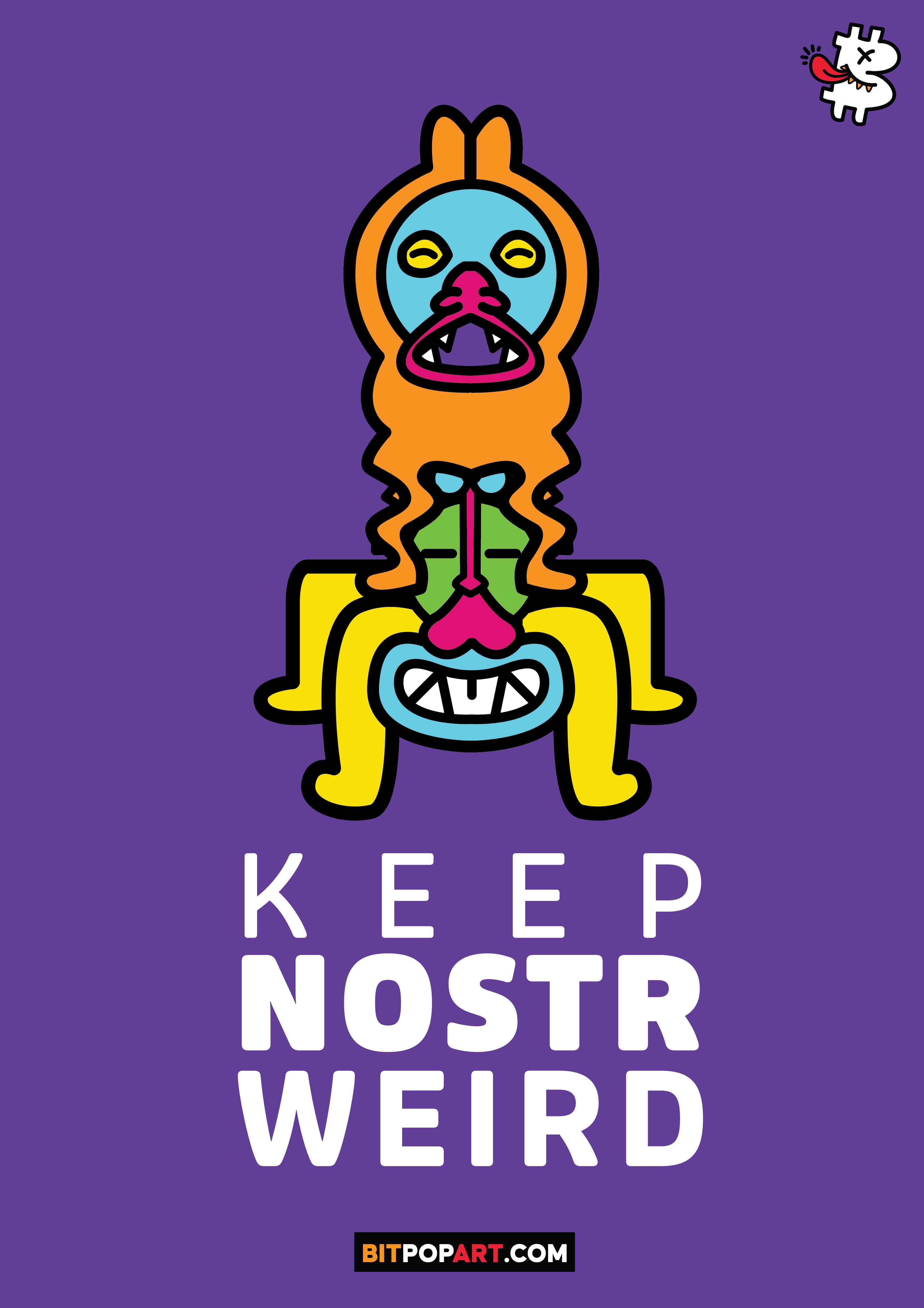 ✍️ #keepnostrweird drawing and creating new art…