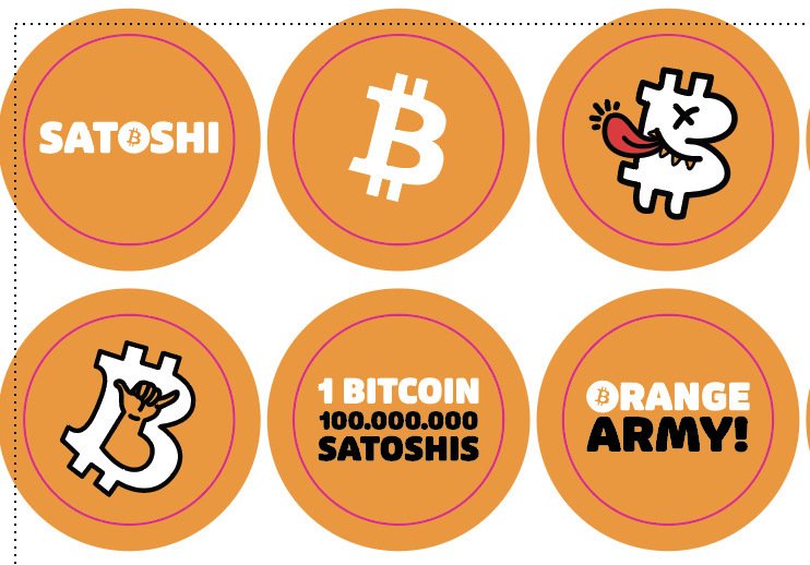 Working on #Bitcoin sticker sheets ✍️ #nostr…