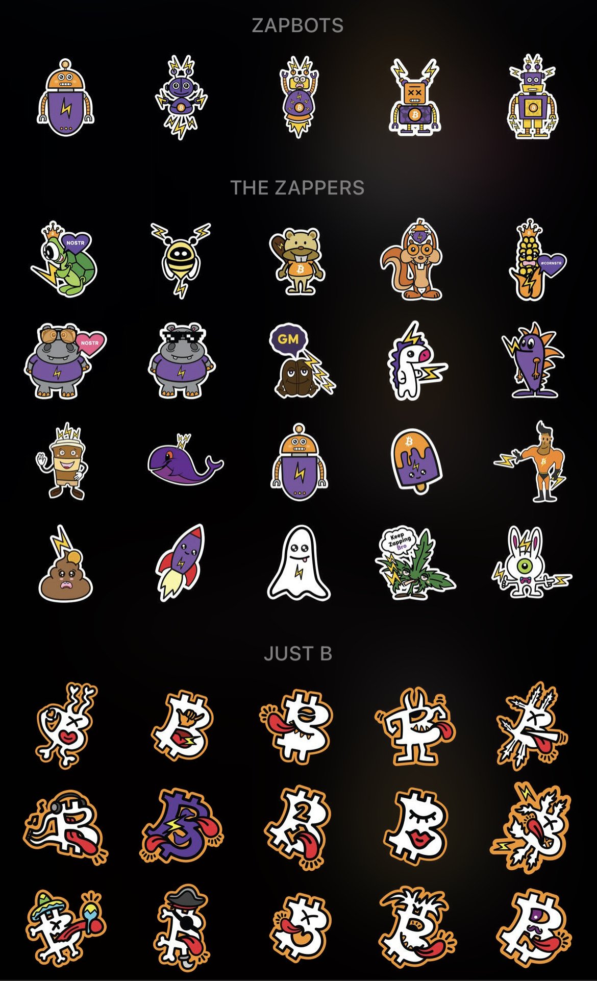 So much fun creating chat stickers…