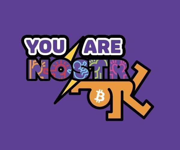 Find here ‘You are #Nostr ‘ sticker…