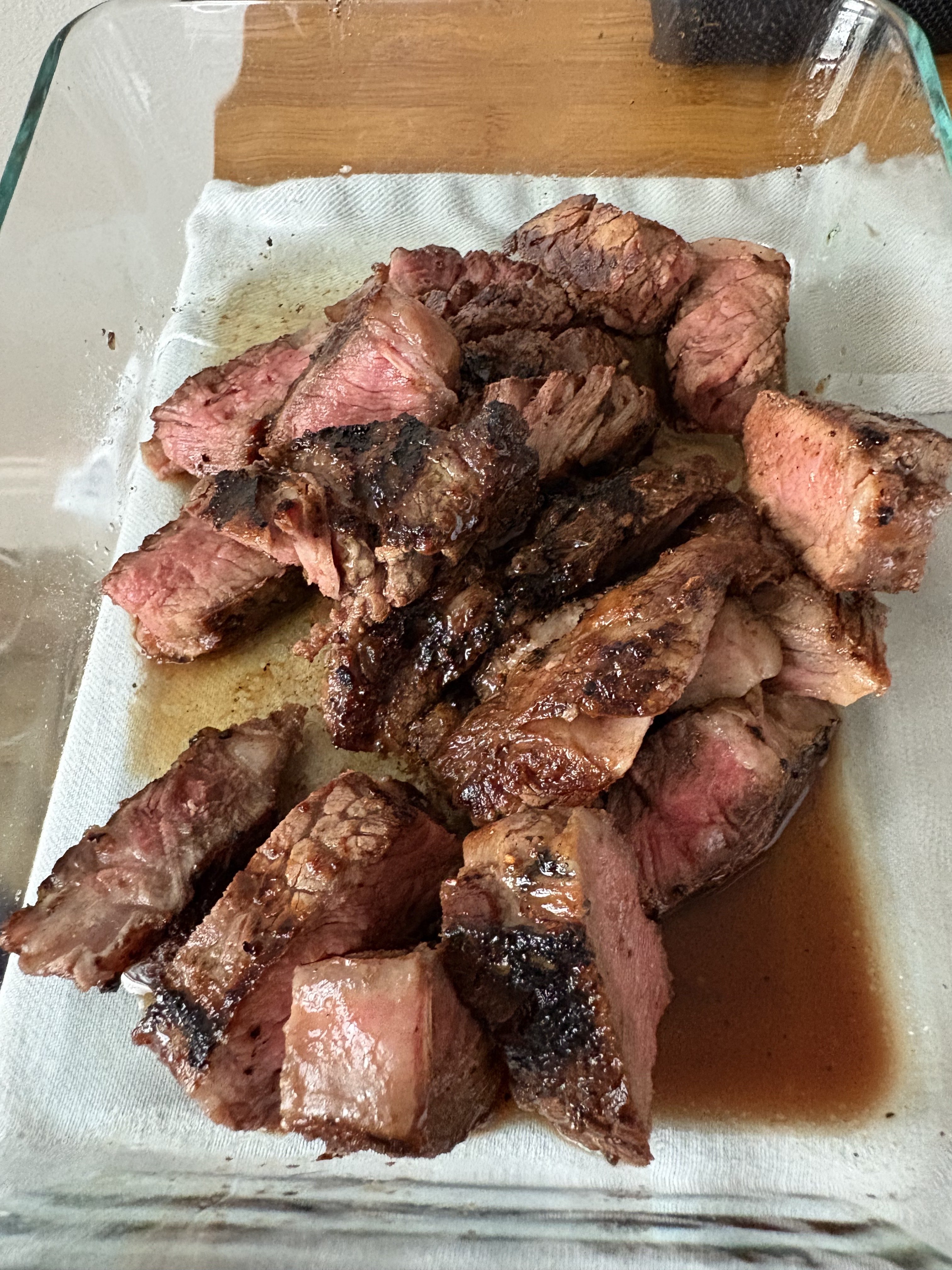 Drop the couscous. Just steak. It’…