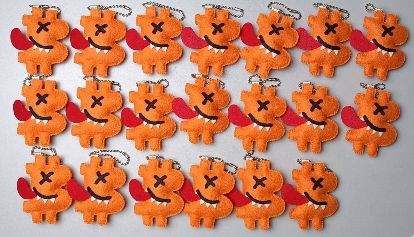 Look at this!!! #bitcoin PopArt Keychains.