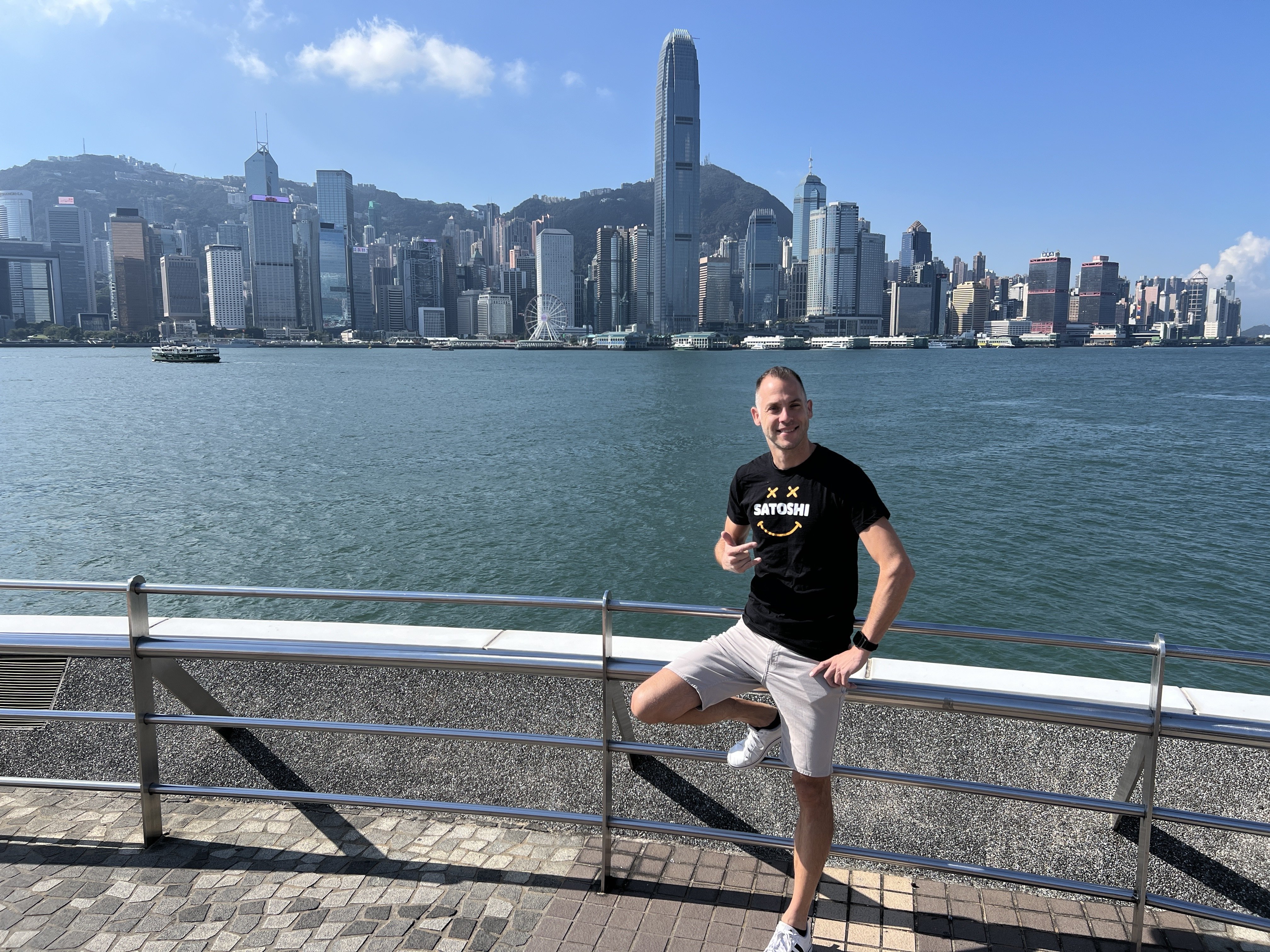 Spreading the Satoshi vibe in Hong…