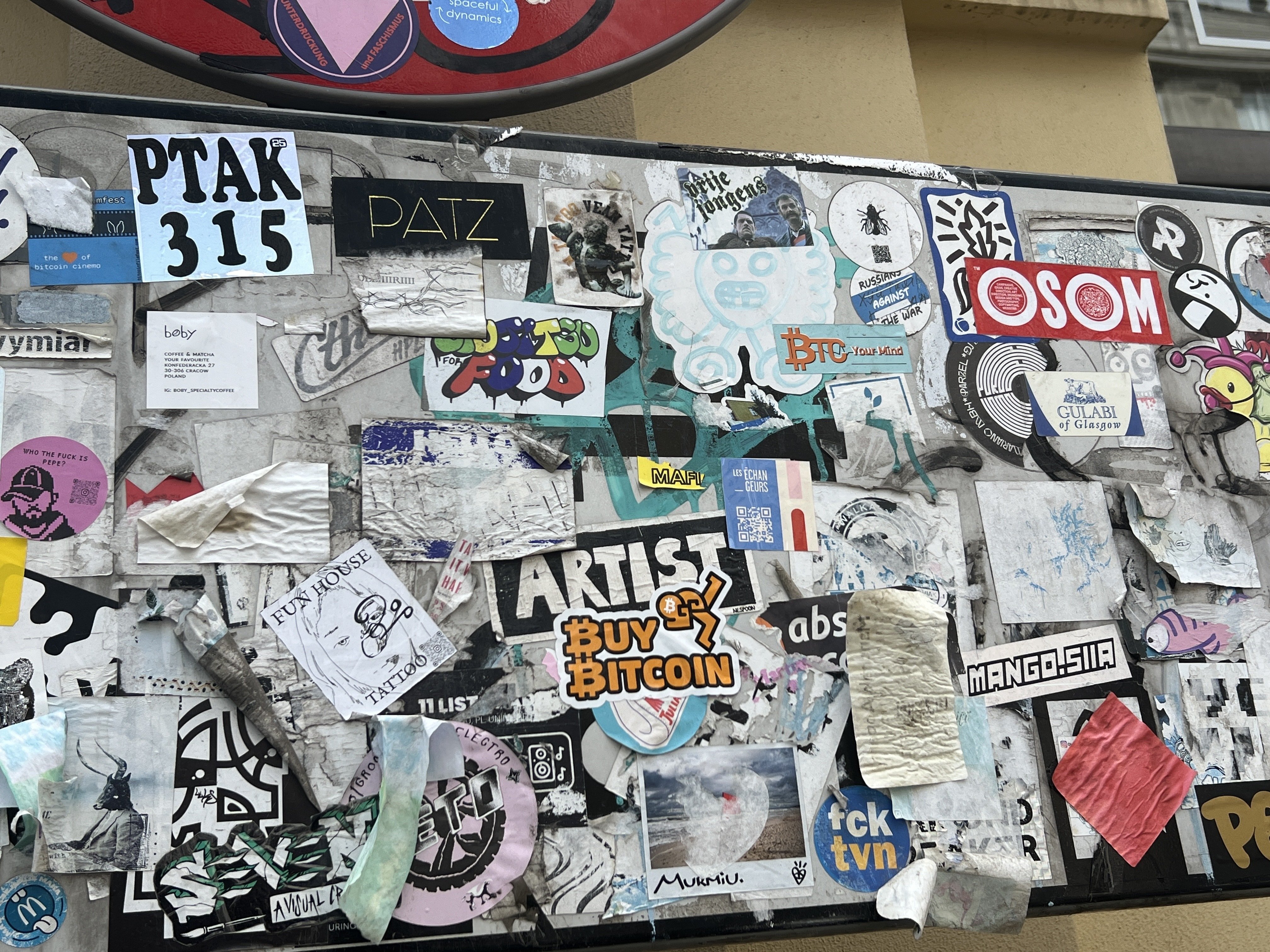 Artist Buy Bitcoin. Or even better…