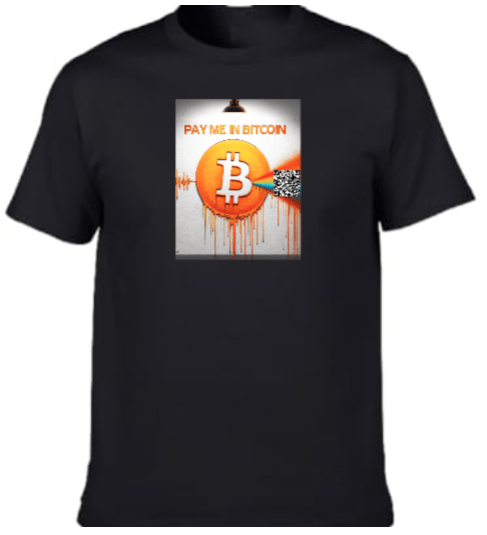 Pay Me In Bitcon T Shirt