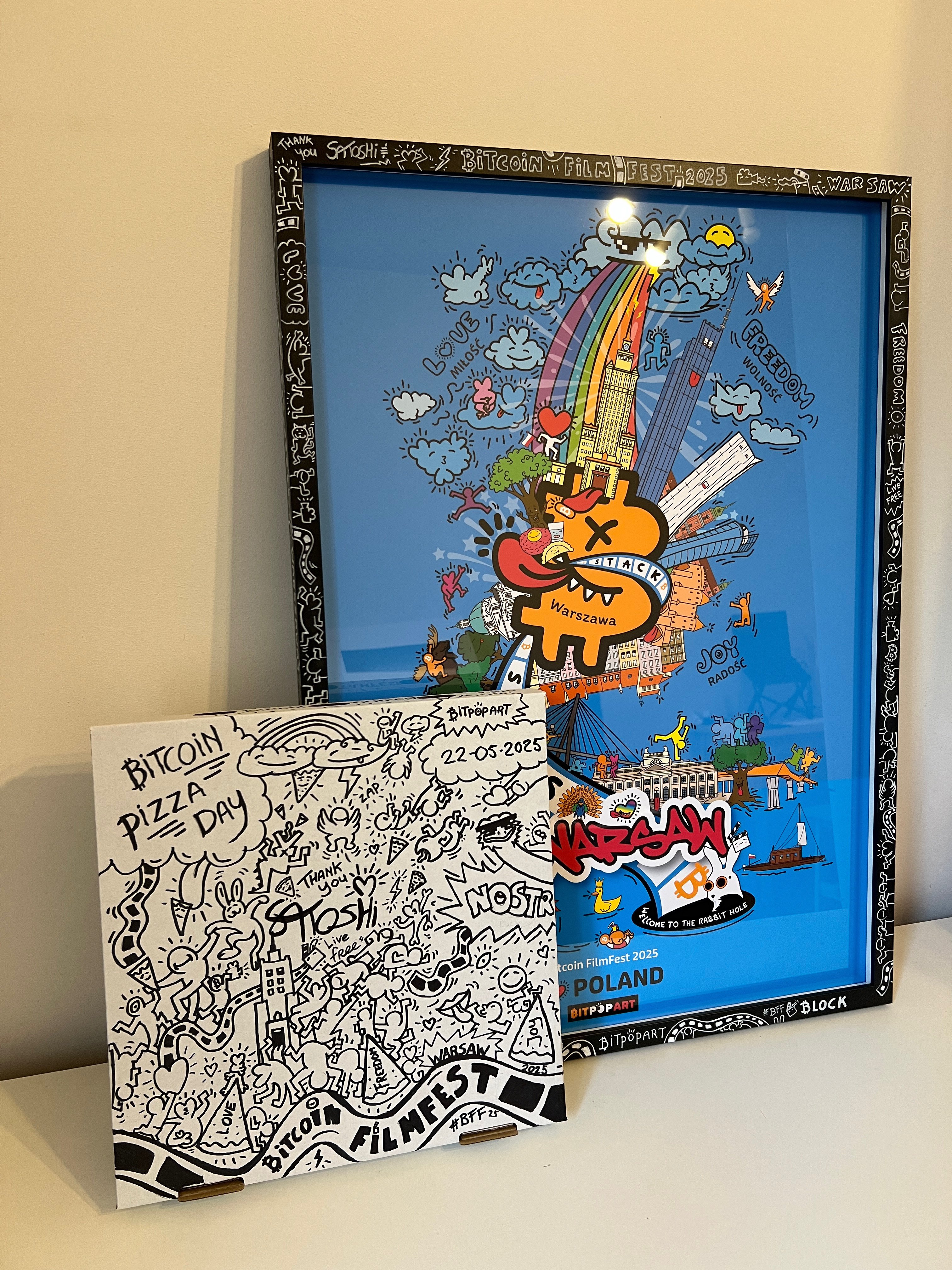 The Giveaway Pizza Box with some…