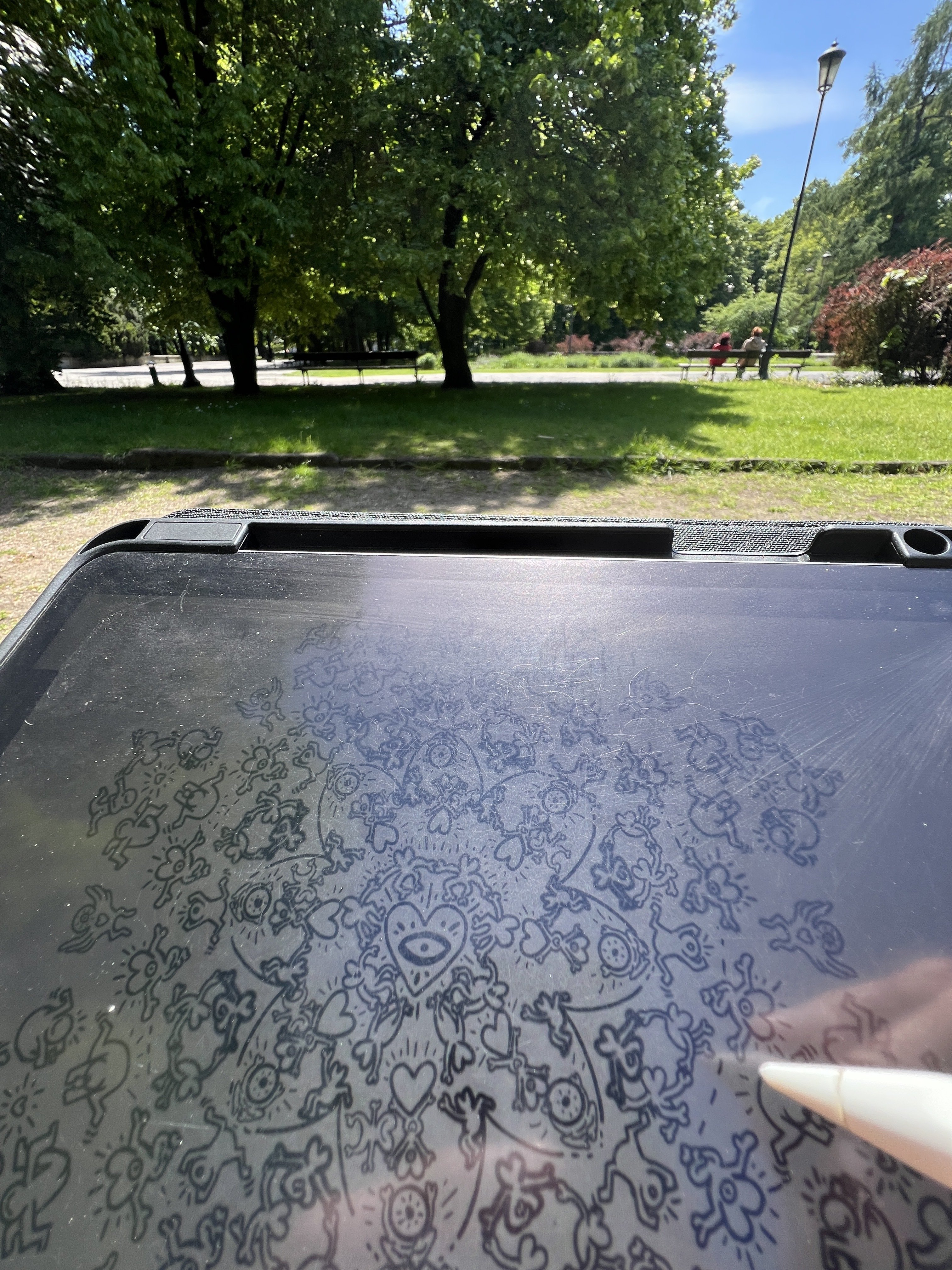 Drawing a new #art work in…