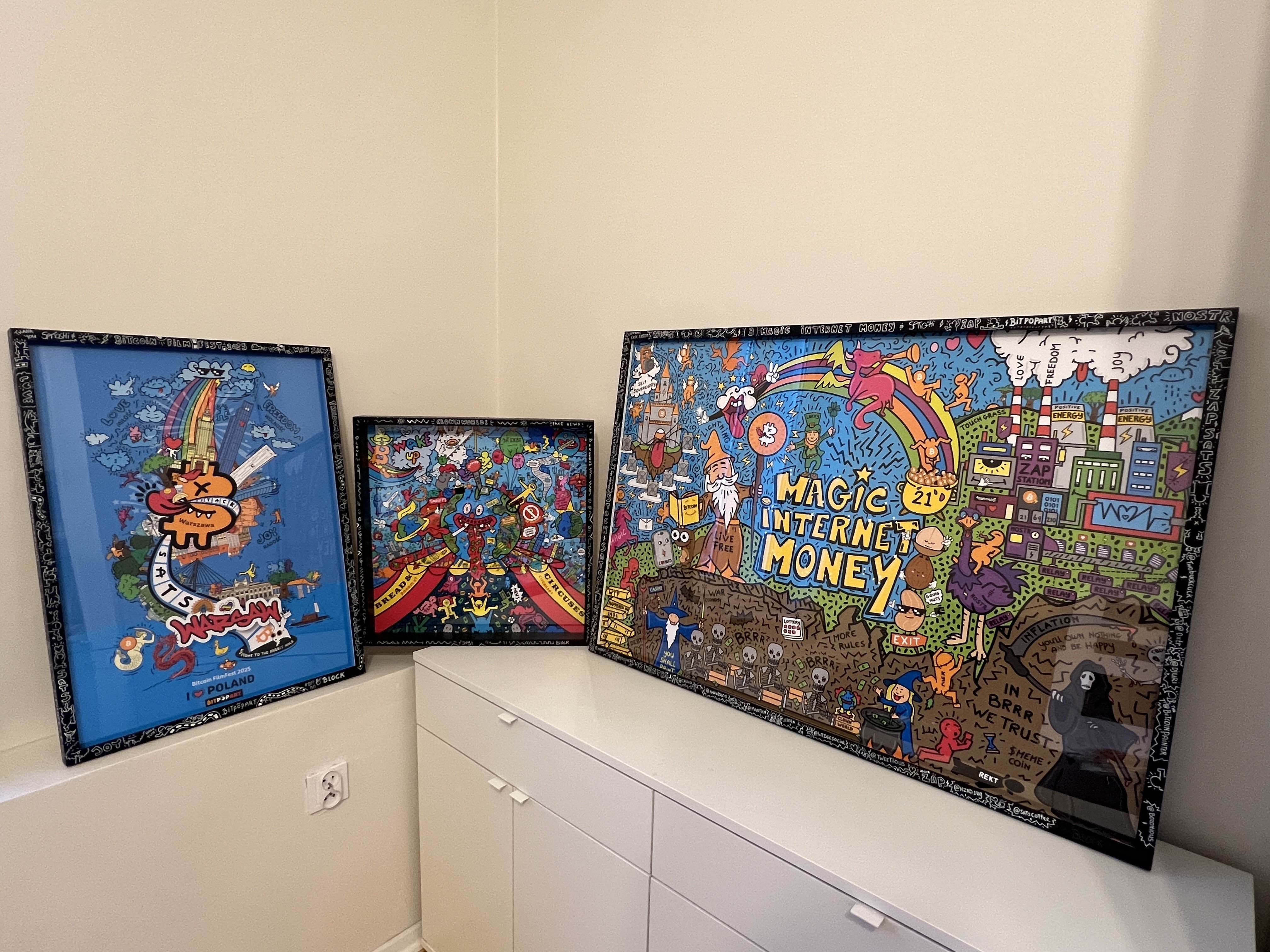Finished all 3 #art works for…