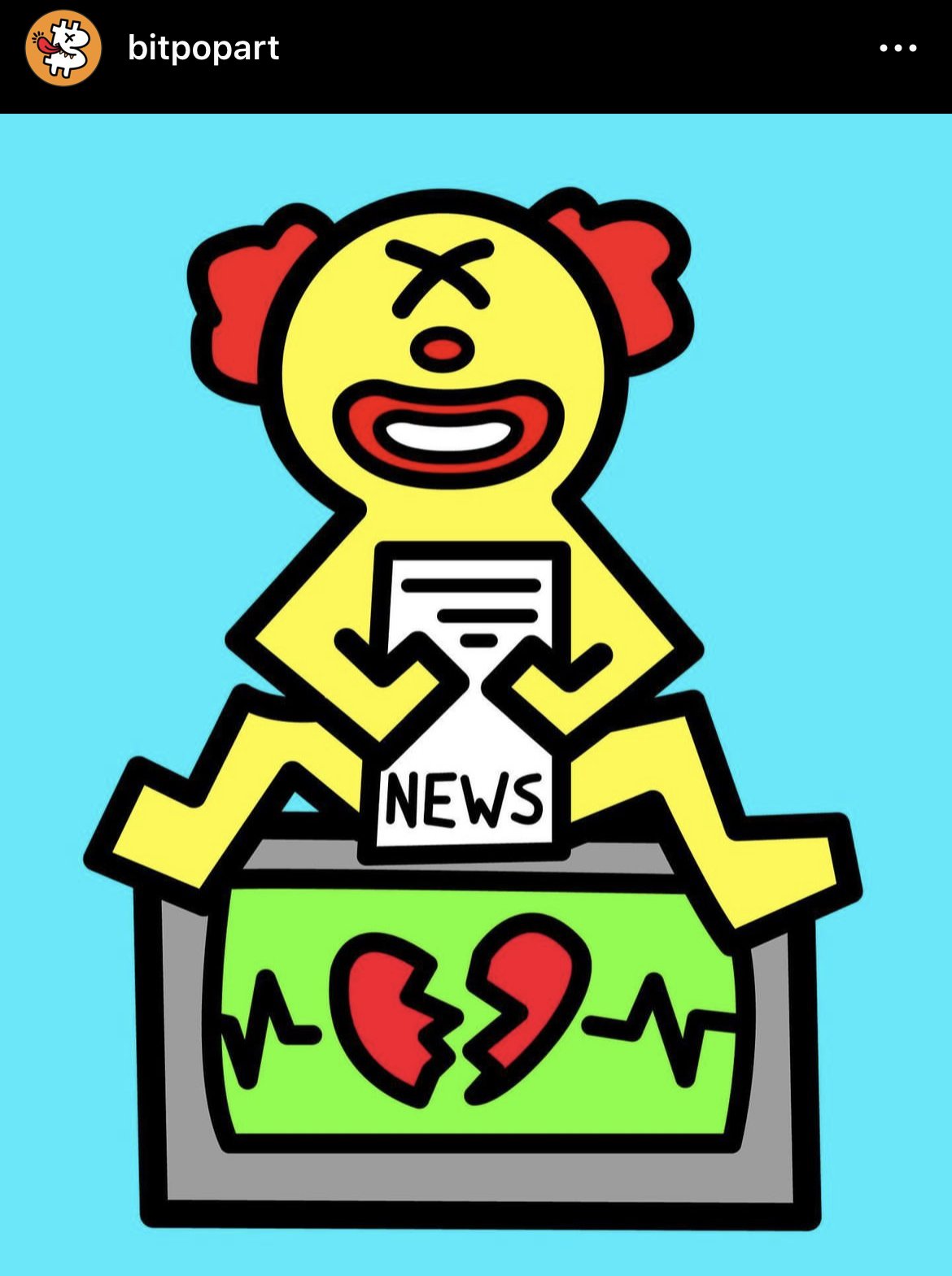 NeWs 👁️🤡 #clownworld #bitcoin #nostr #artstr #plebchain