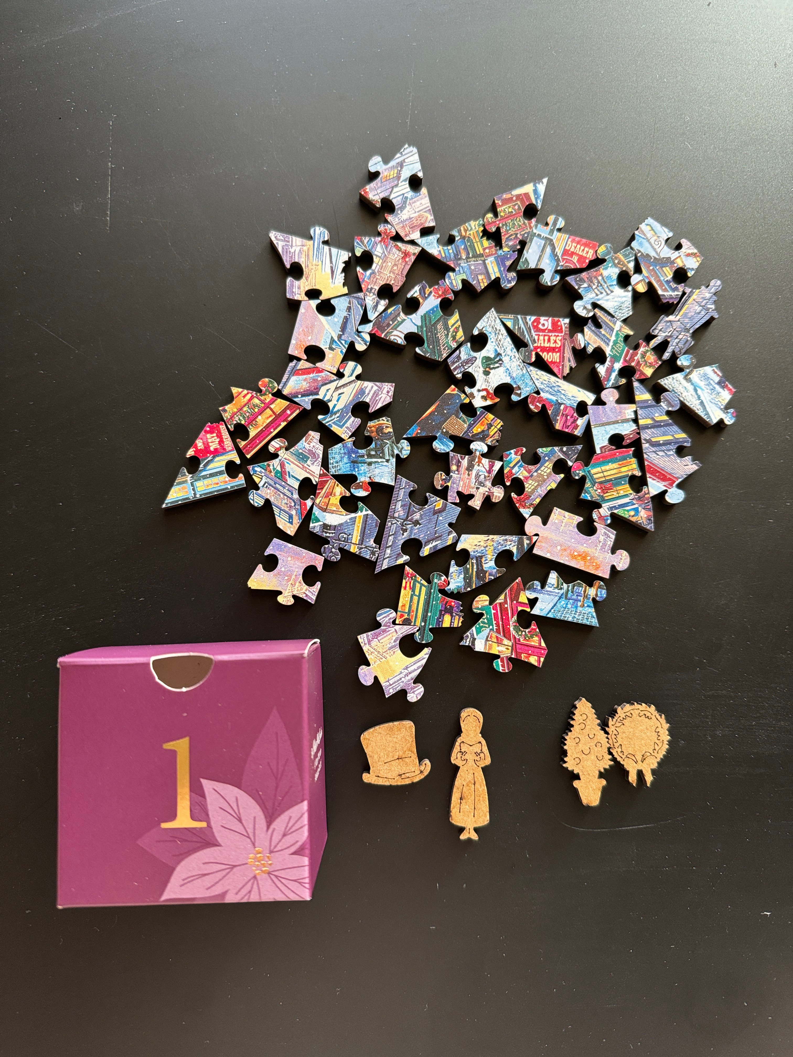 Happy December!!!! I started my jigsaw…