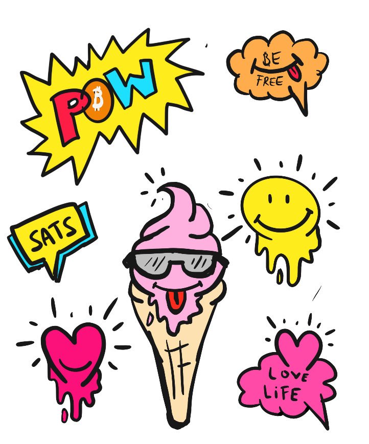 Summer sticker sheet ideas ☀️❤️✍️ #art #artstr…