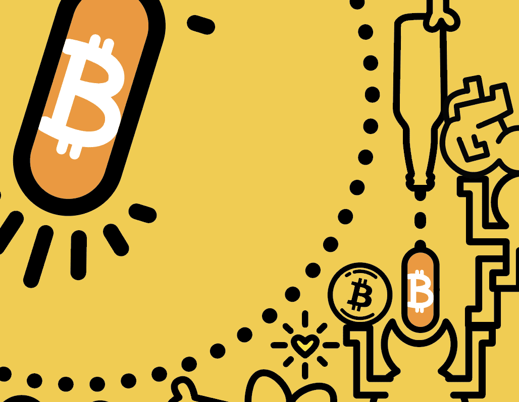 Working on #bitcoin beer🍻 PopArt design…