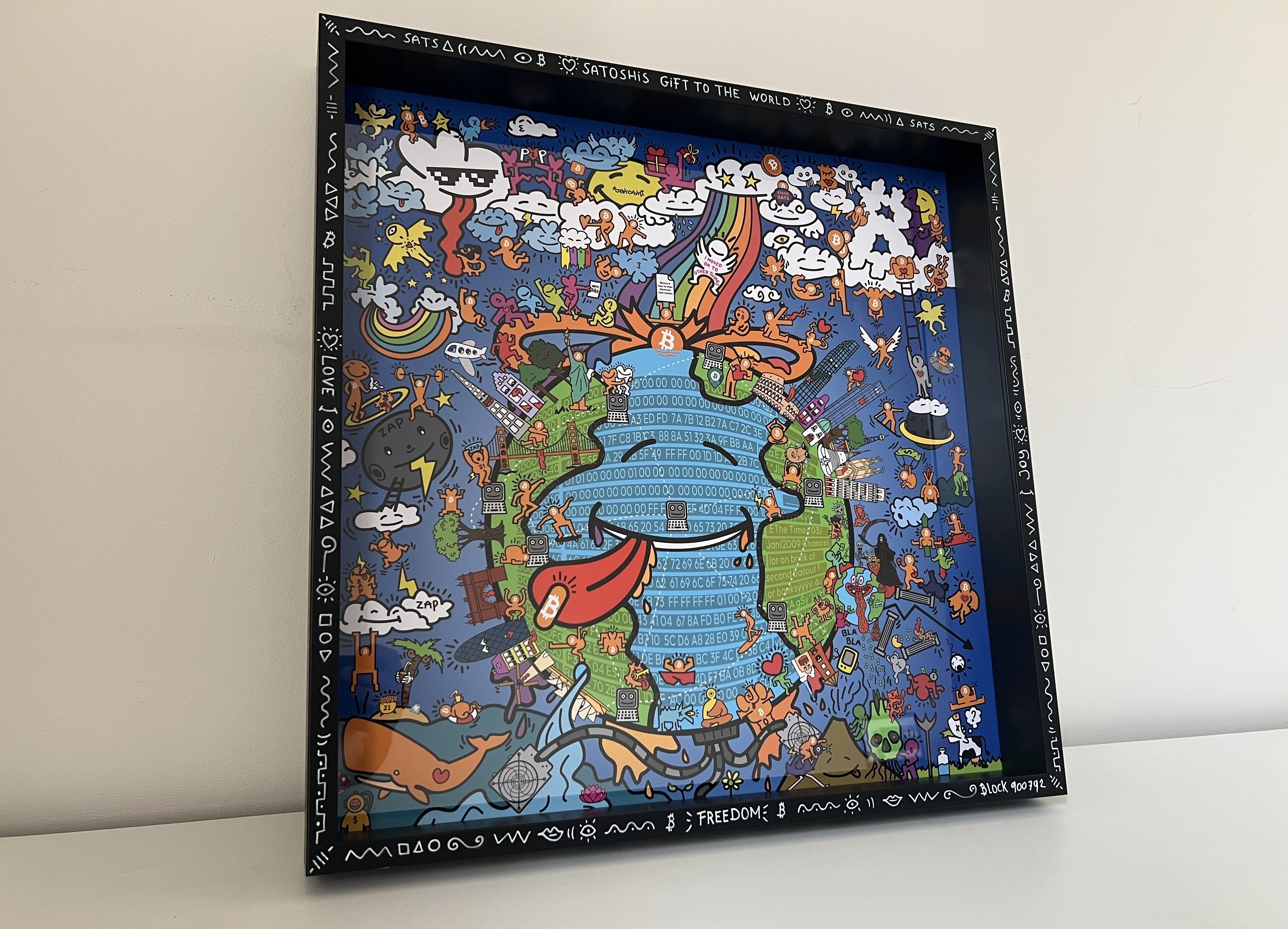The Finished #art work ✍️🖼️