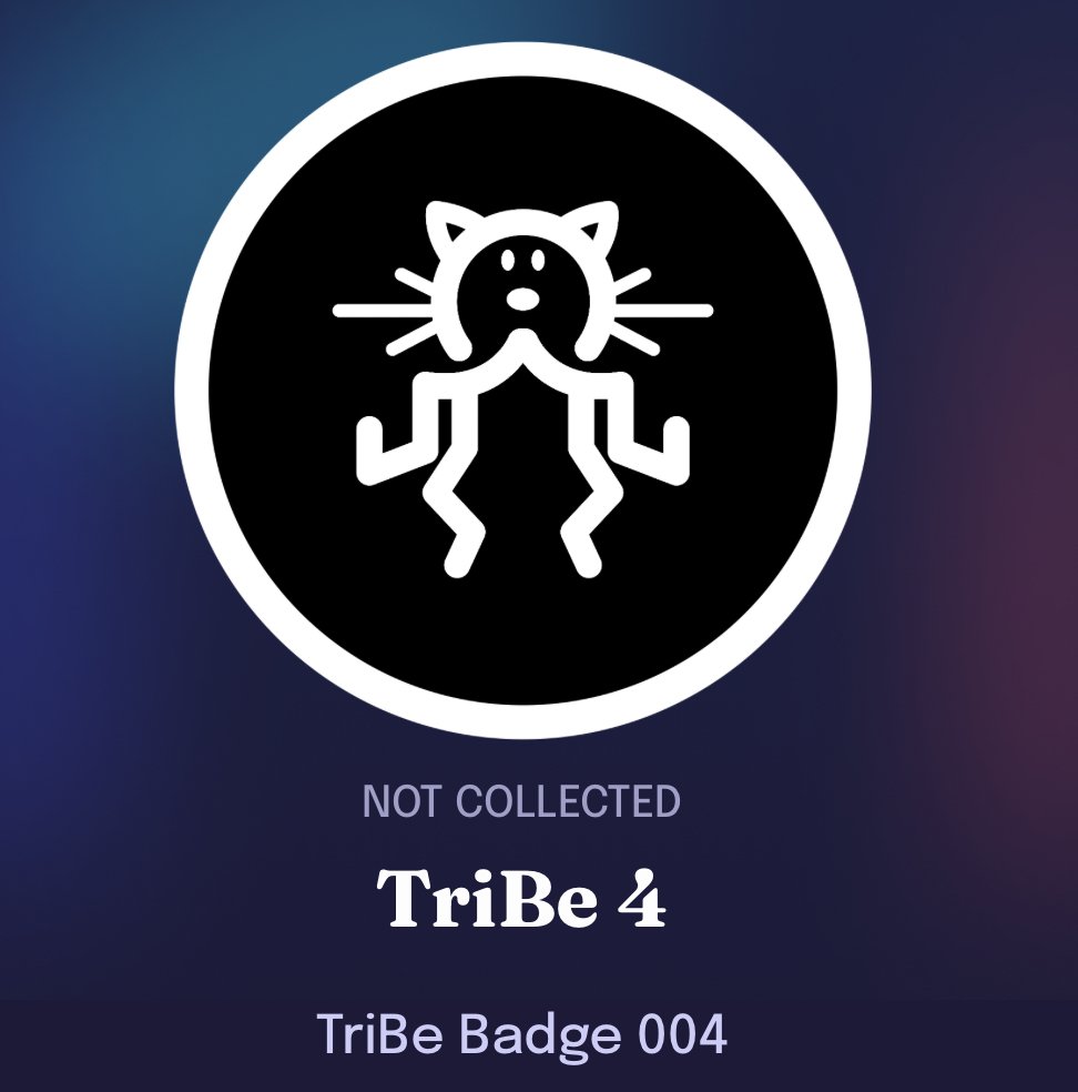 Tri₿e Badge