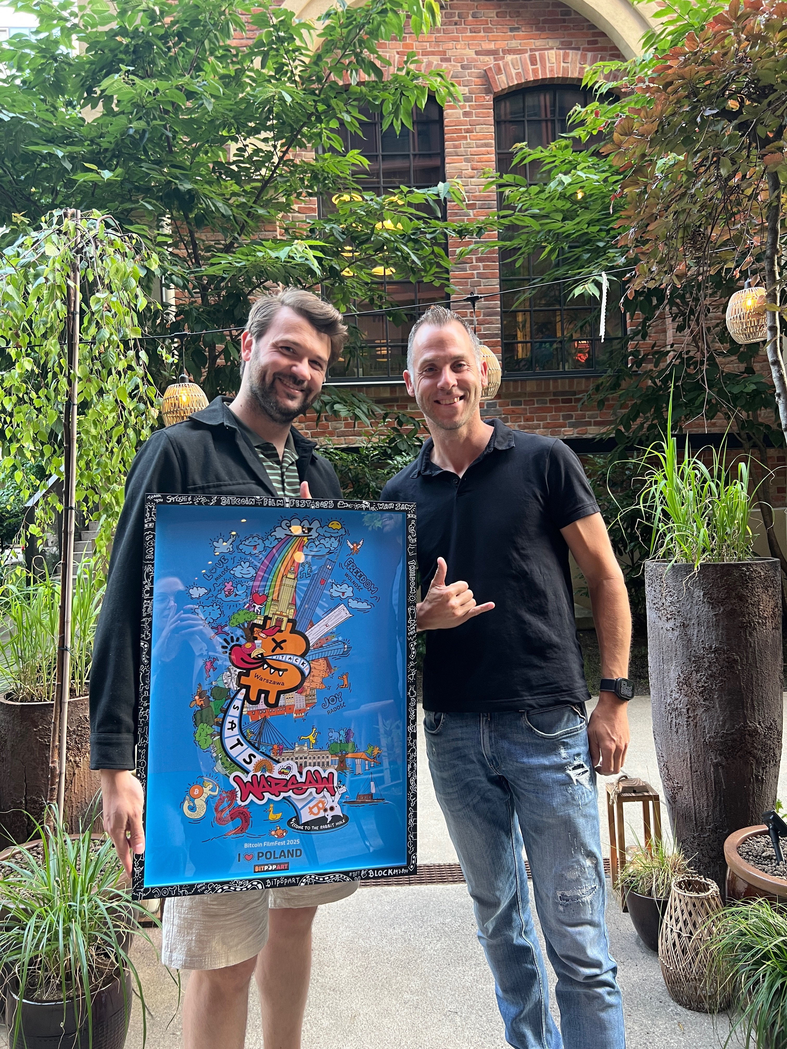 The @Bitcoin FilmFest art work finally…