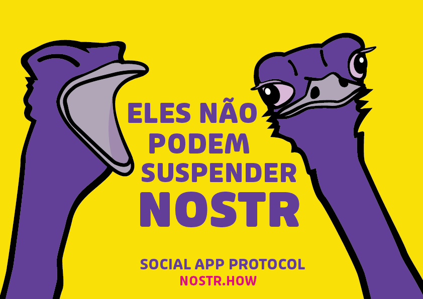 💜🇧🇷🫂 #Nostr