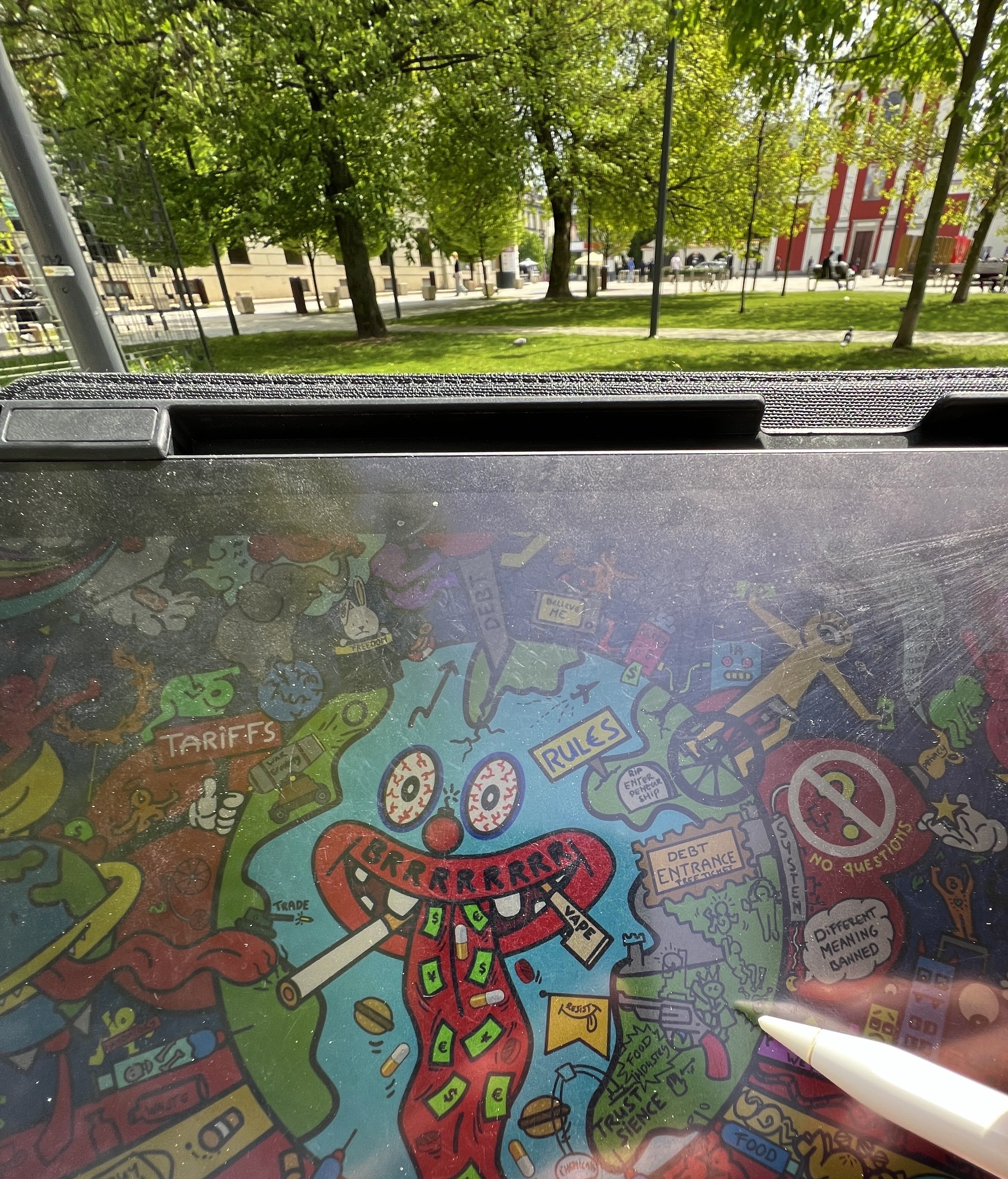 Adding a bit more crazy details…