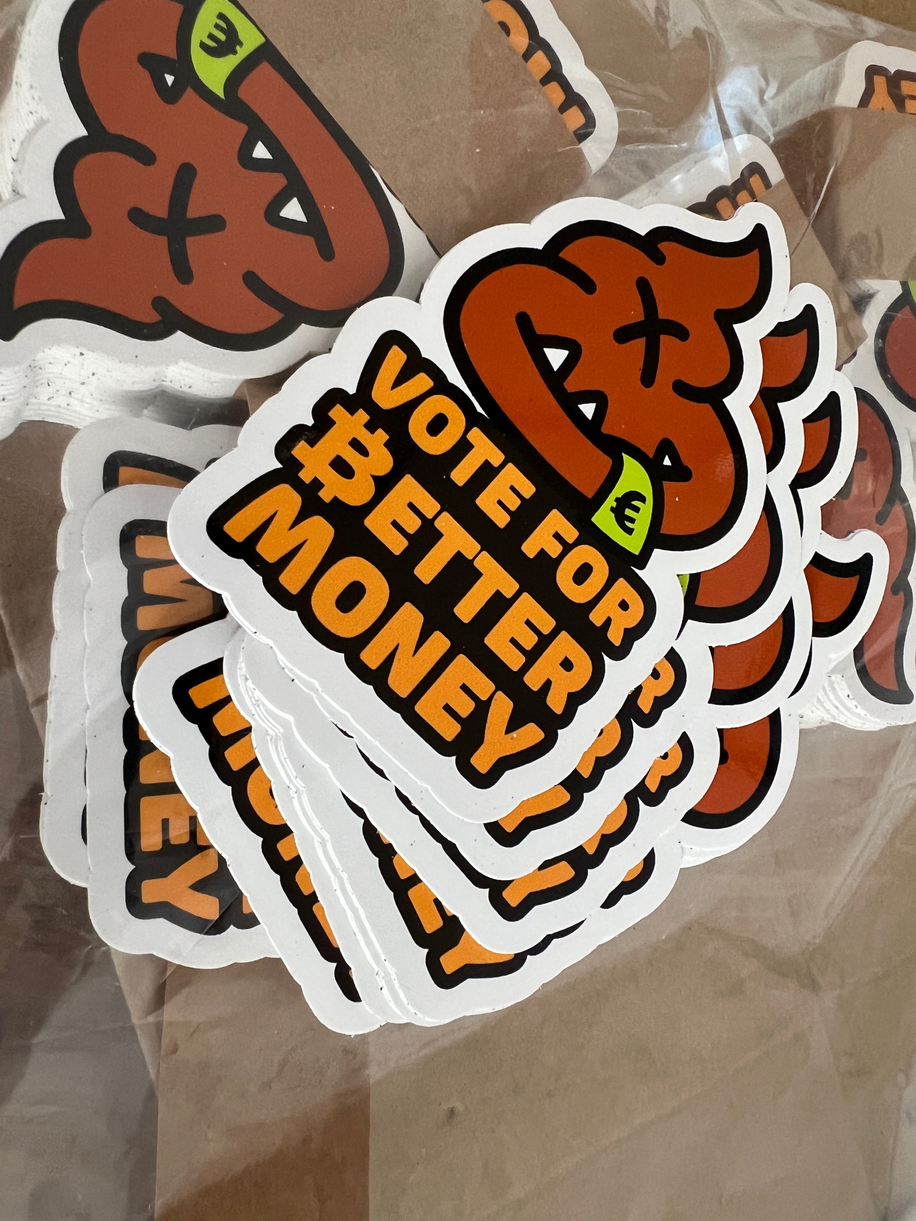 New #Bitcoin Pop #art sticker to…