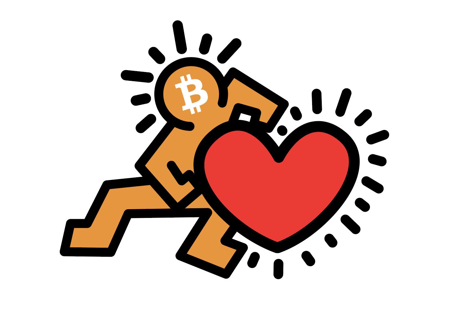 Love #Bitcoin 🧡 Love Life ❤️ #art #artstr