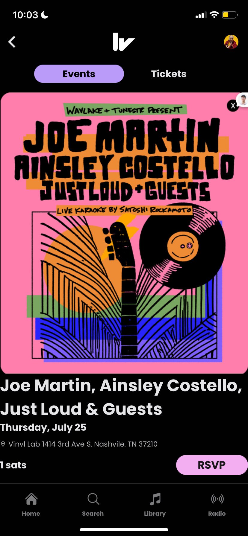 Yoooo @Wavlake is selling tickets to…