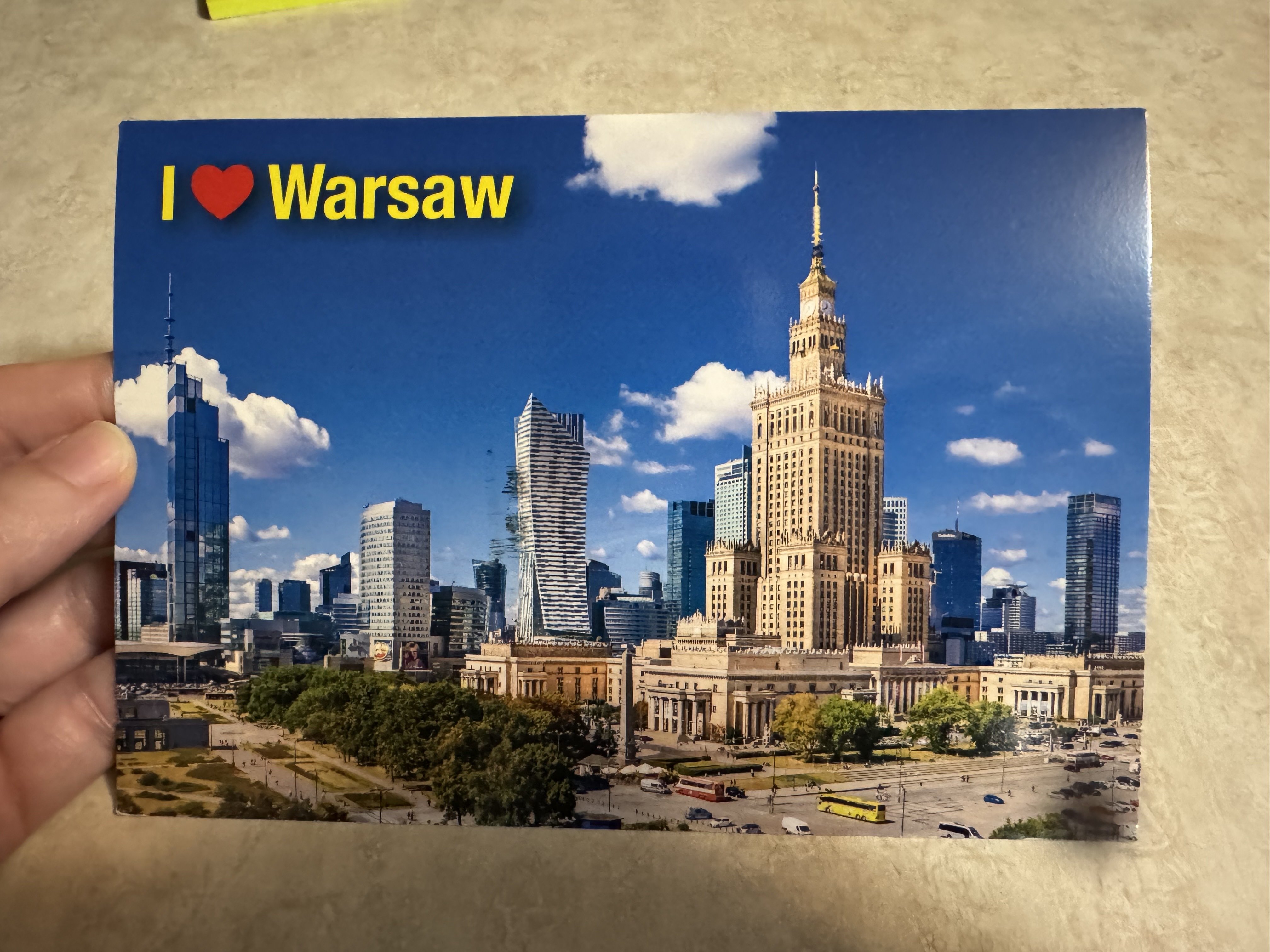 Received my postcard from @existing sprinkles…
