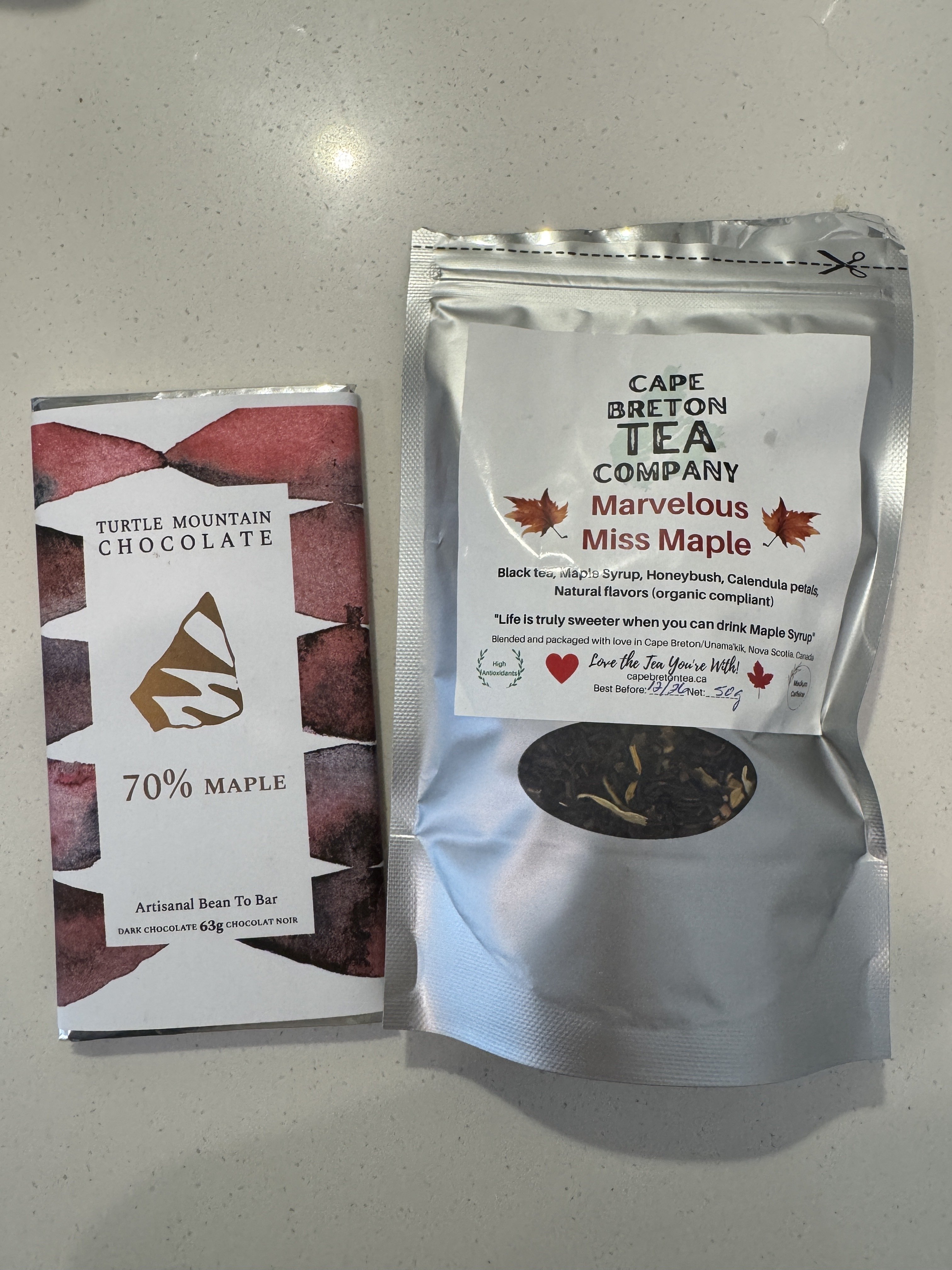 Today’s tea and treat bought…