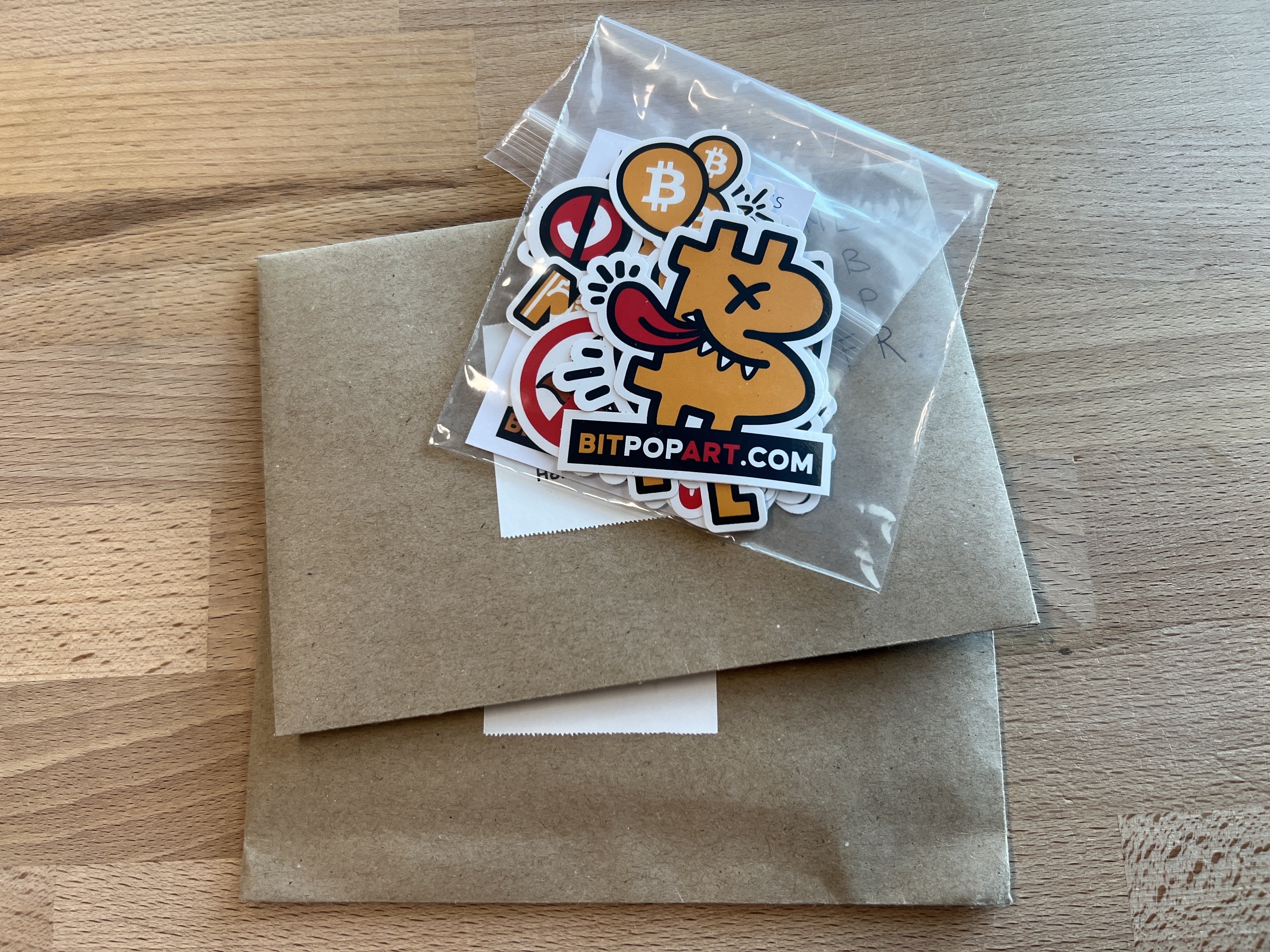 And the #Bitcoin Pop #Art sticker…