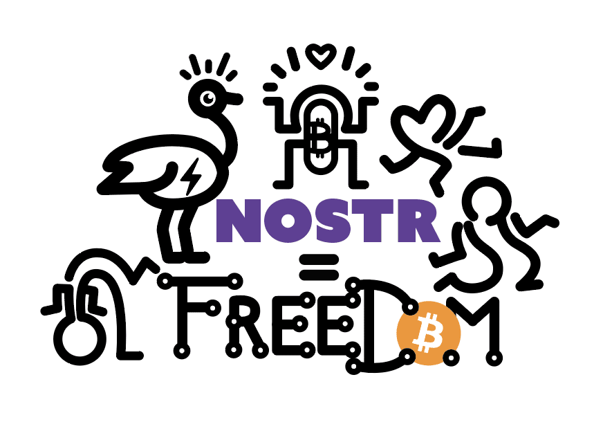 #nostr = Freedom…