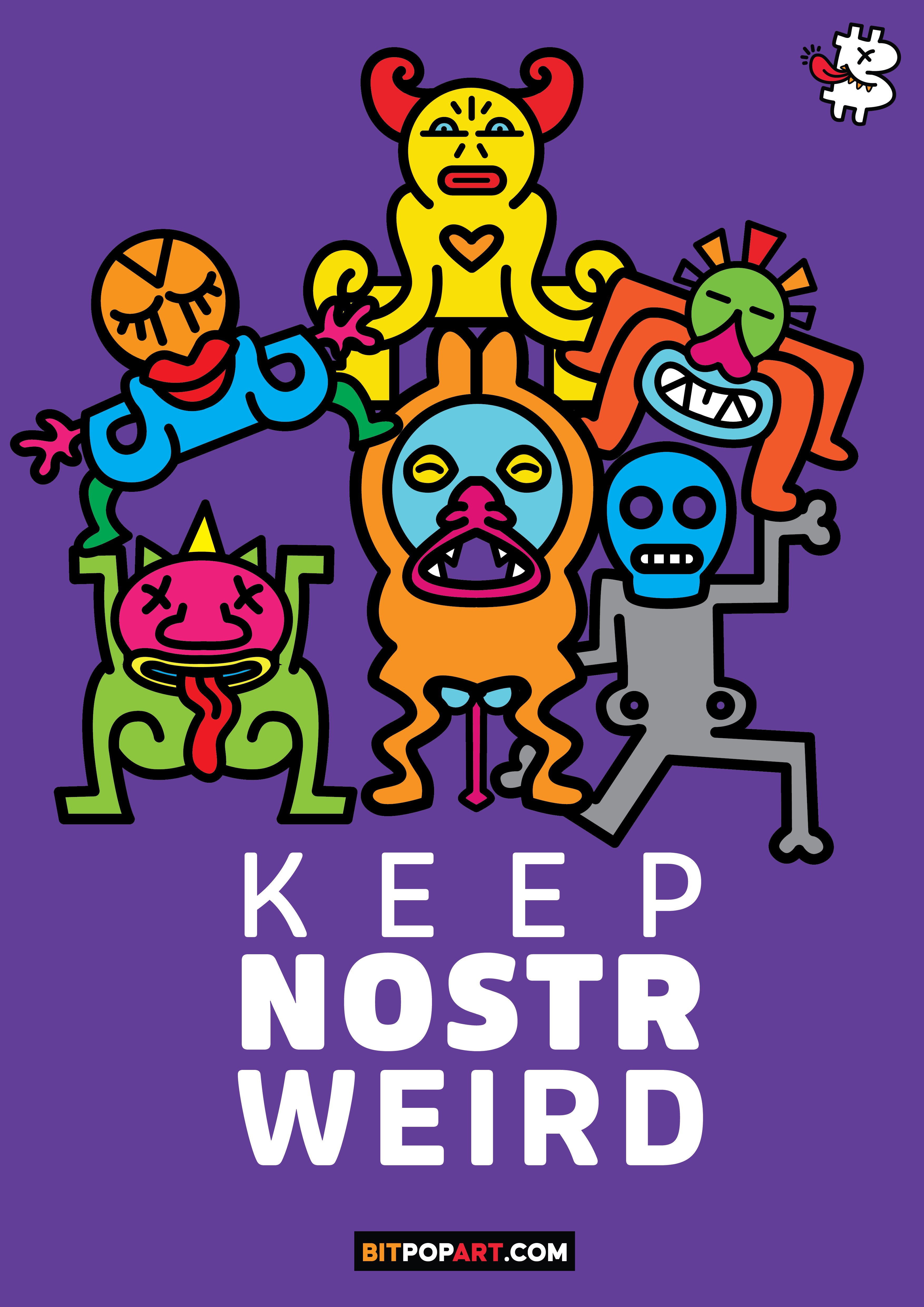 Keep #Nostr weird ✍️