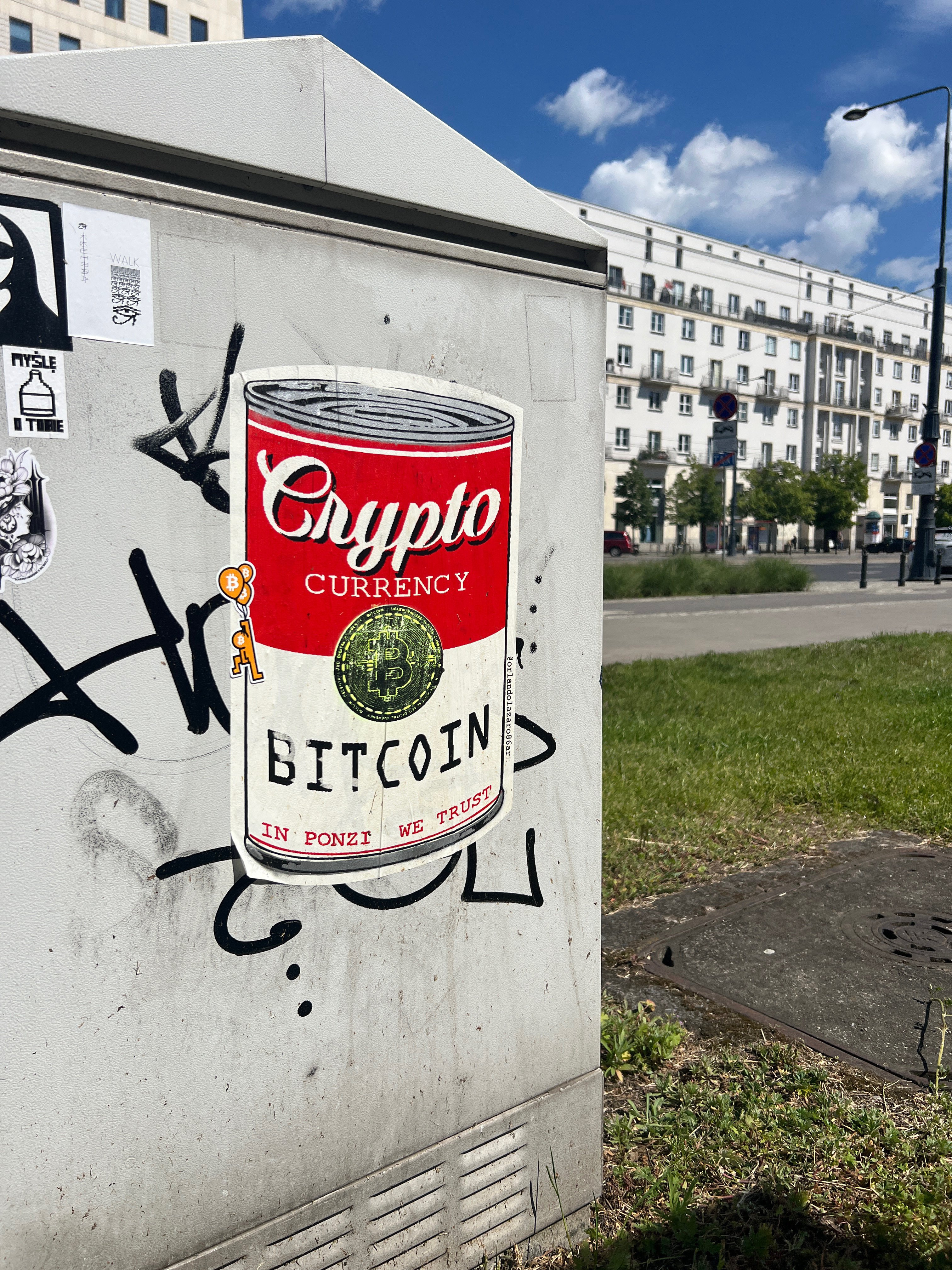 Found in Warsaw, added my sticker…