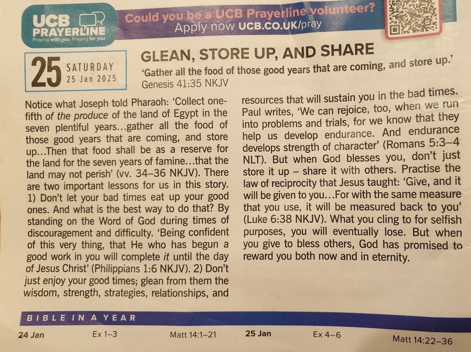 #dailybread