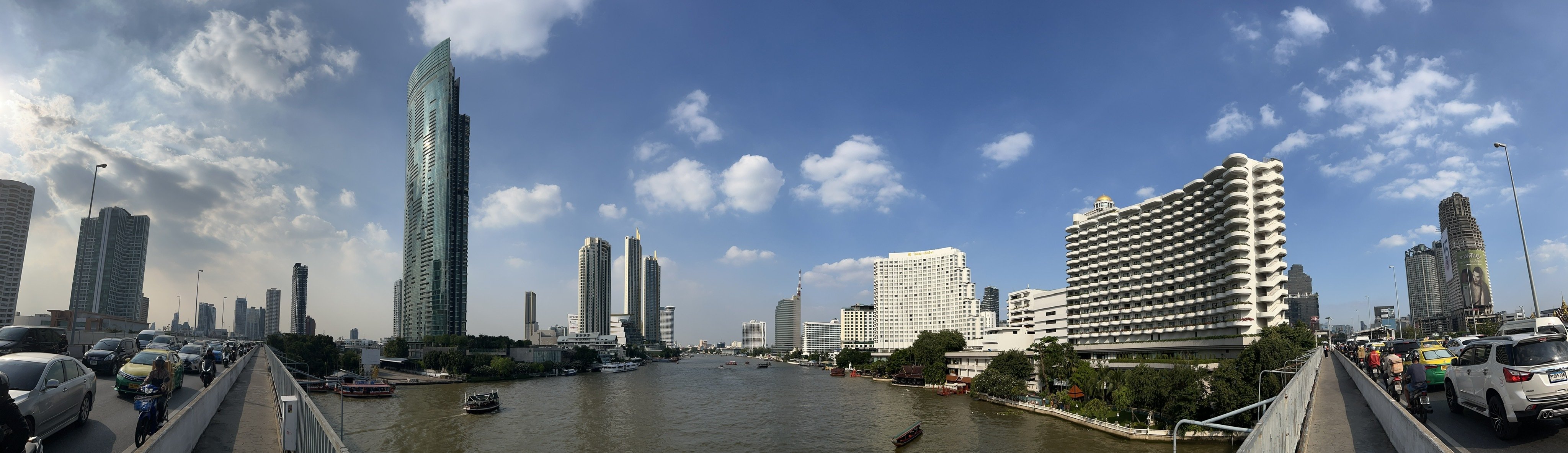 Chao Phraya River panorama, Bangkok 🇹🇭 #siamstr…