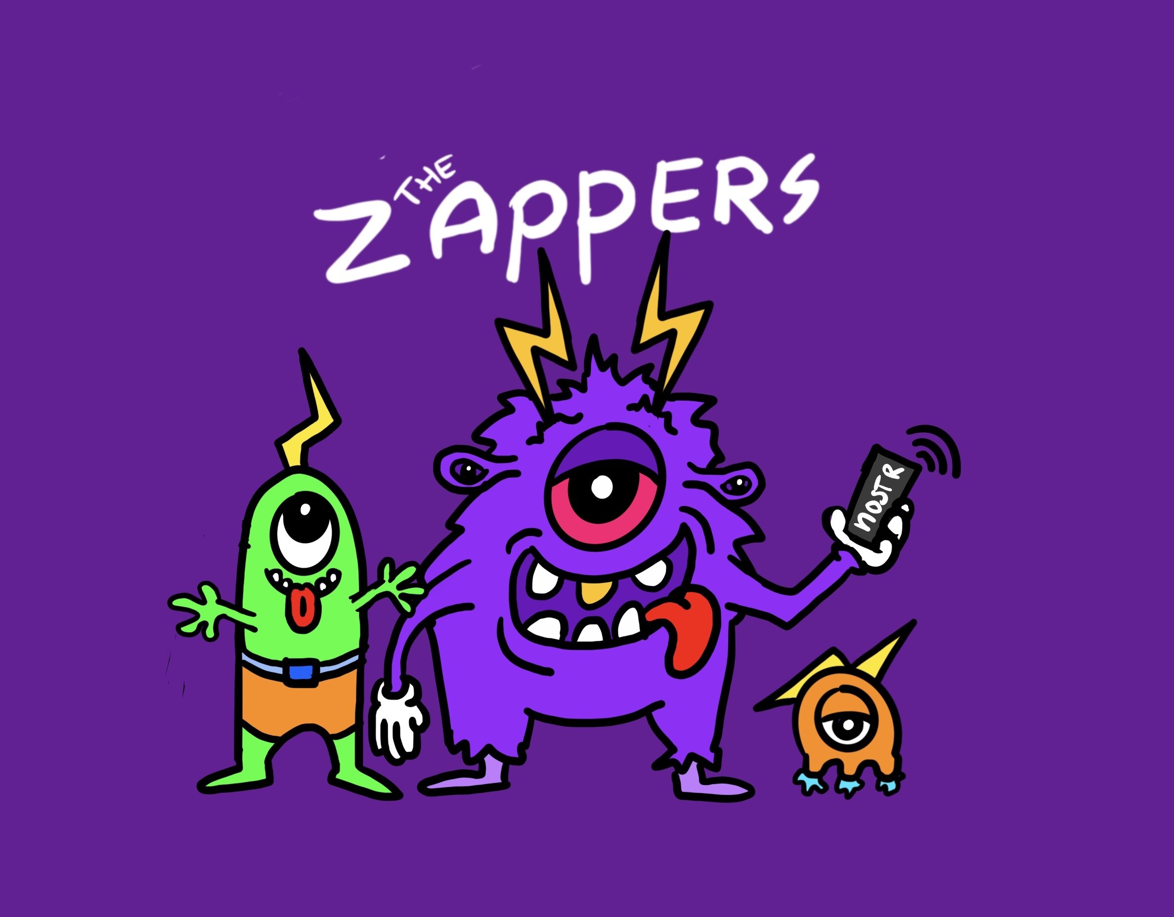 Sketch idea. Meet The Zappers ⚡️ Will…