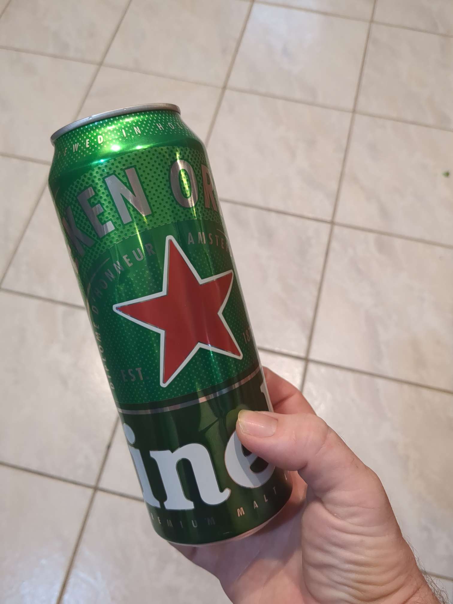 Drinking heineken because the marketing makes…