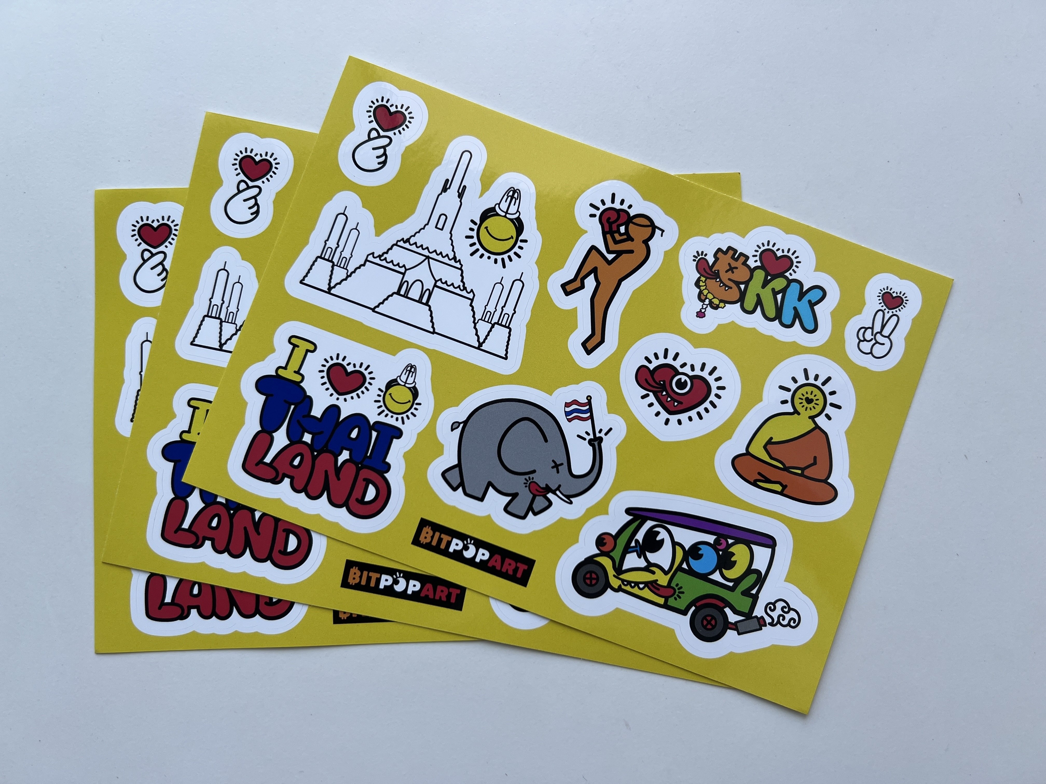 This are the first stickers from…