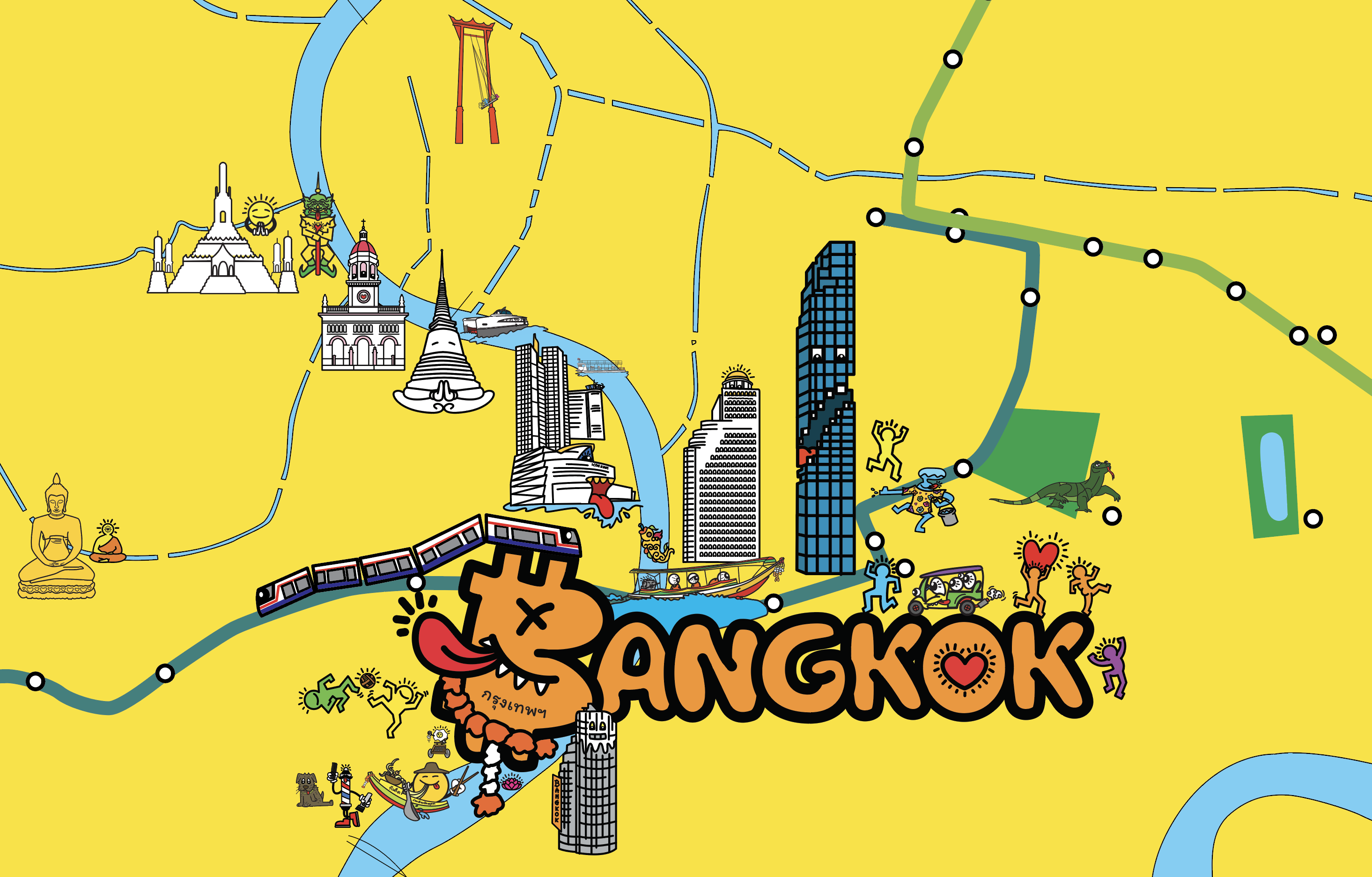 Bangkok #art work progress. 20% ready�…