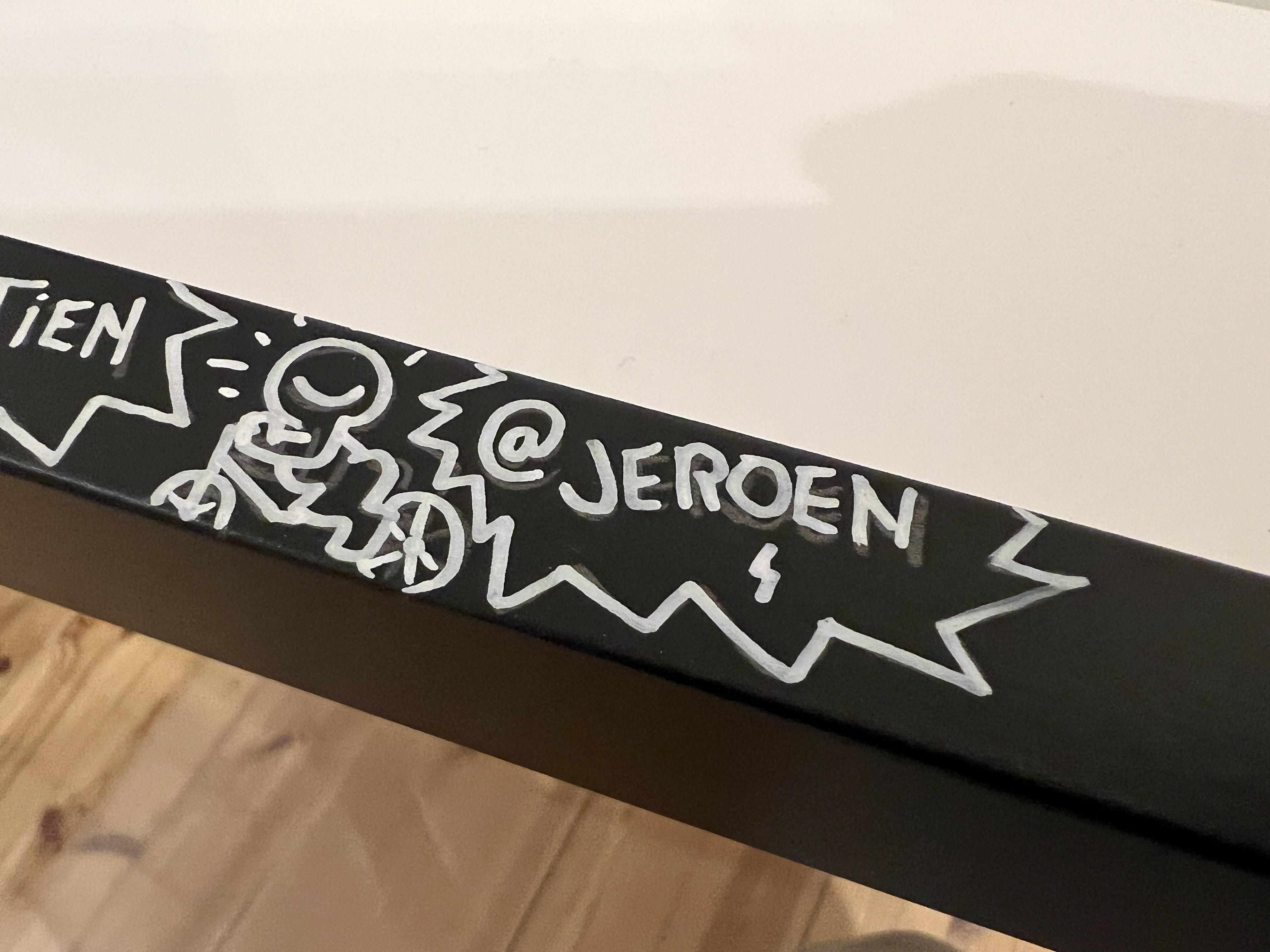 Added @Jeroen ✅ ✍️🖼️🚴 #artstr