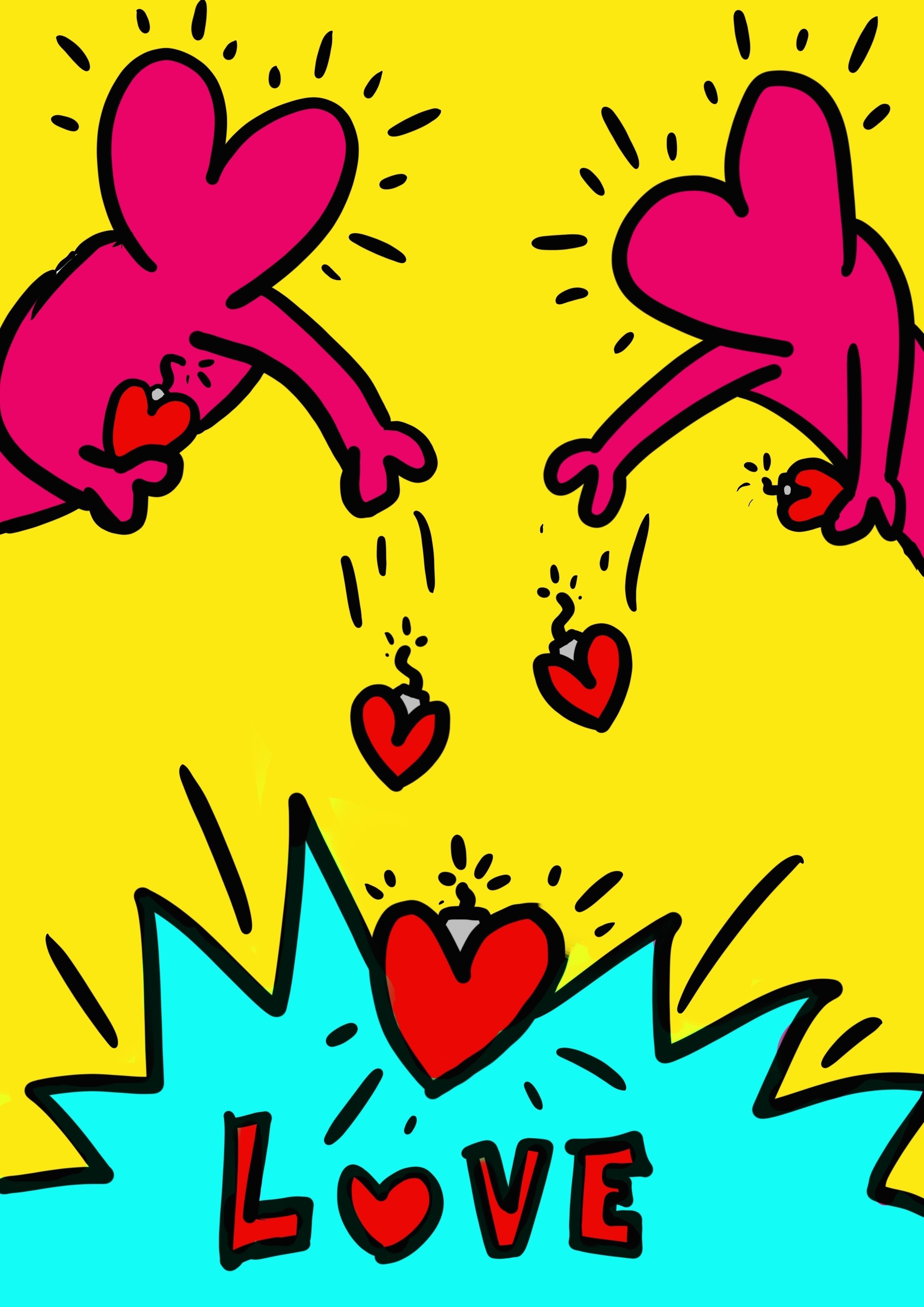 Drop ❤️ No 💣 #art #artstr #nostr