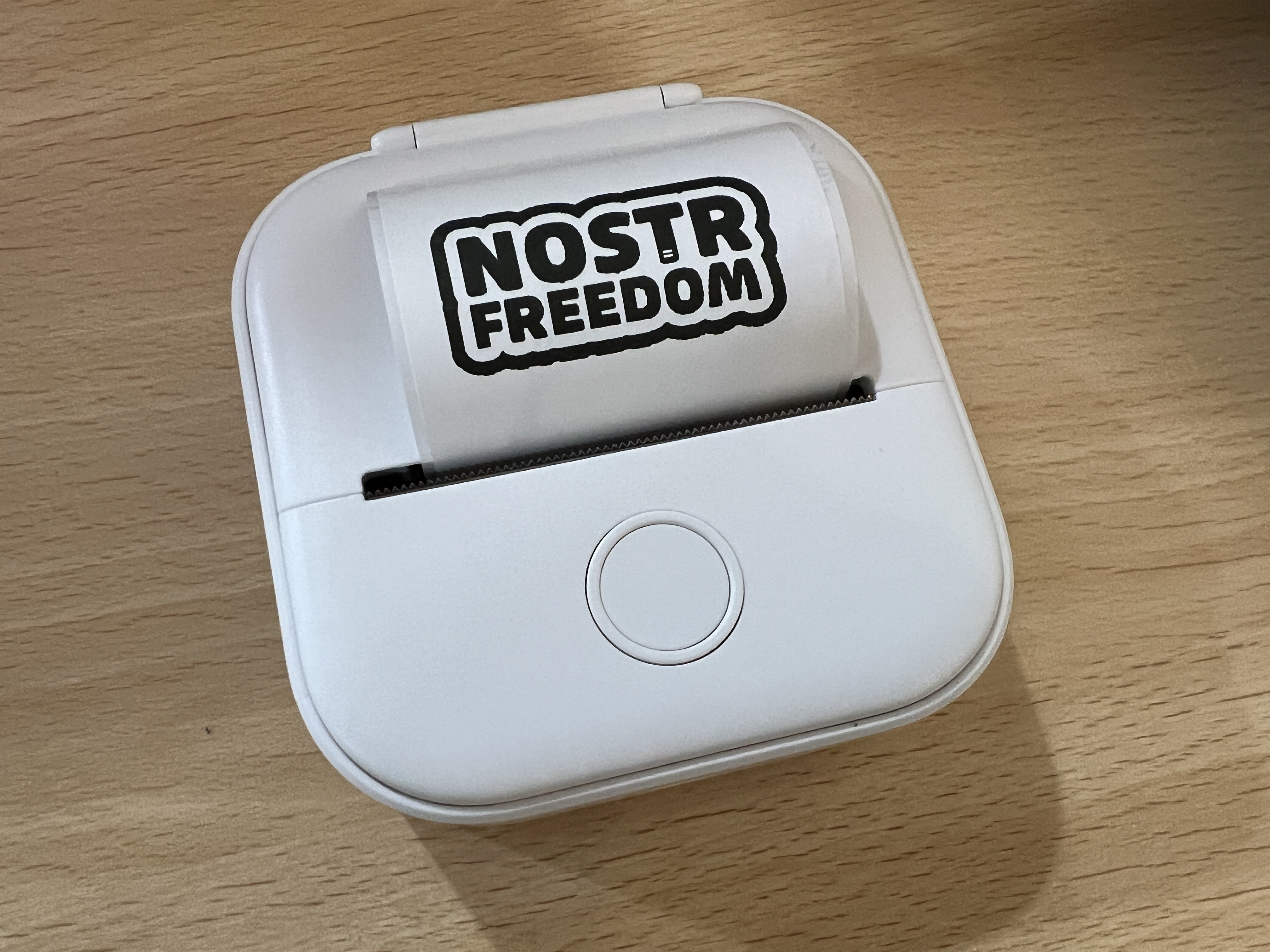 #Nostr travel printer 🖨️✍️ #artstr #plebchain