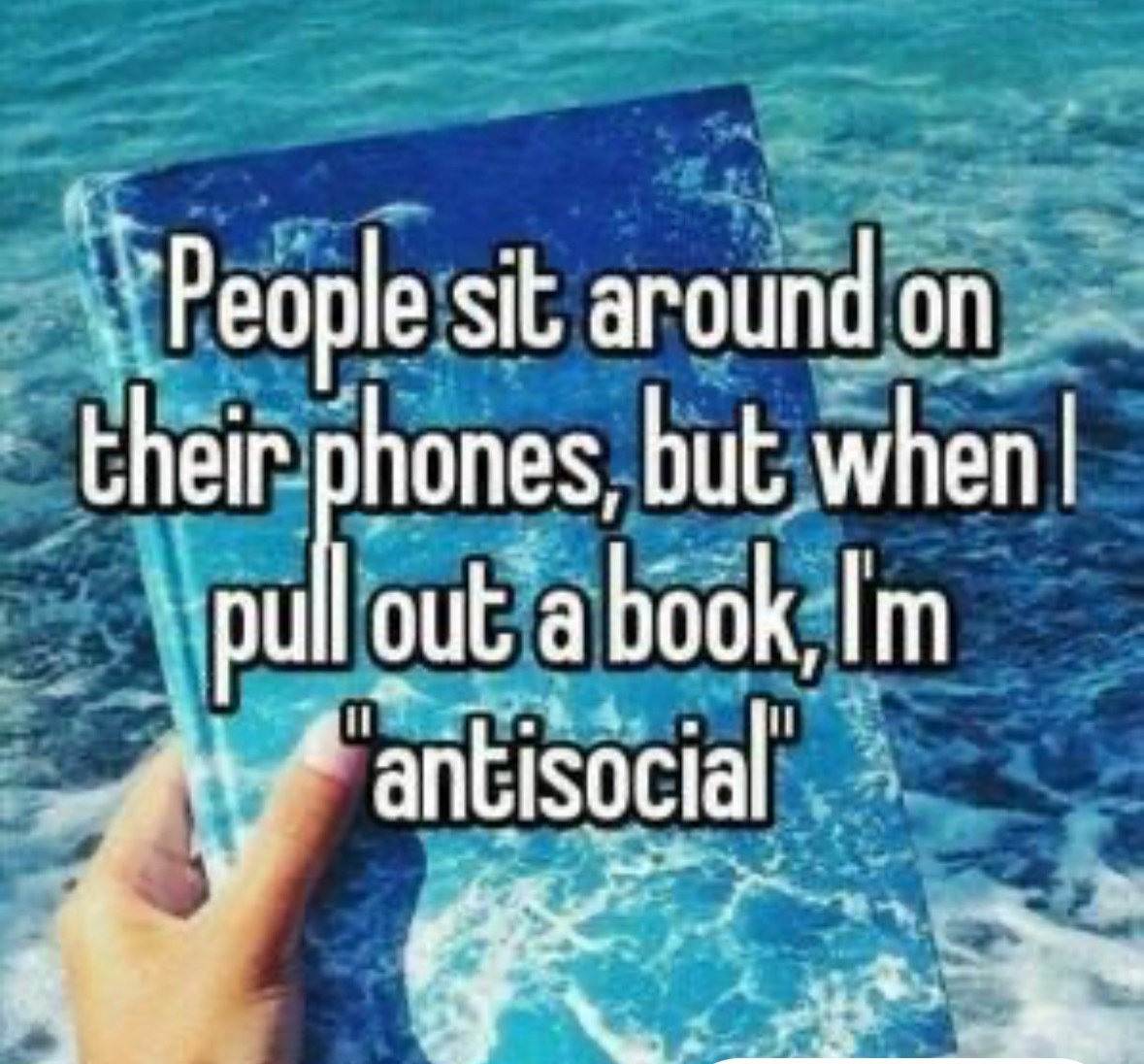 Going to be antisocial for the…