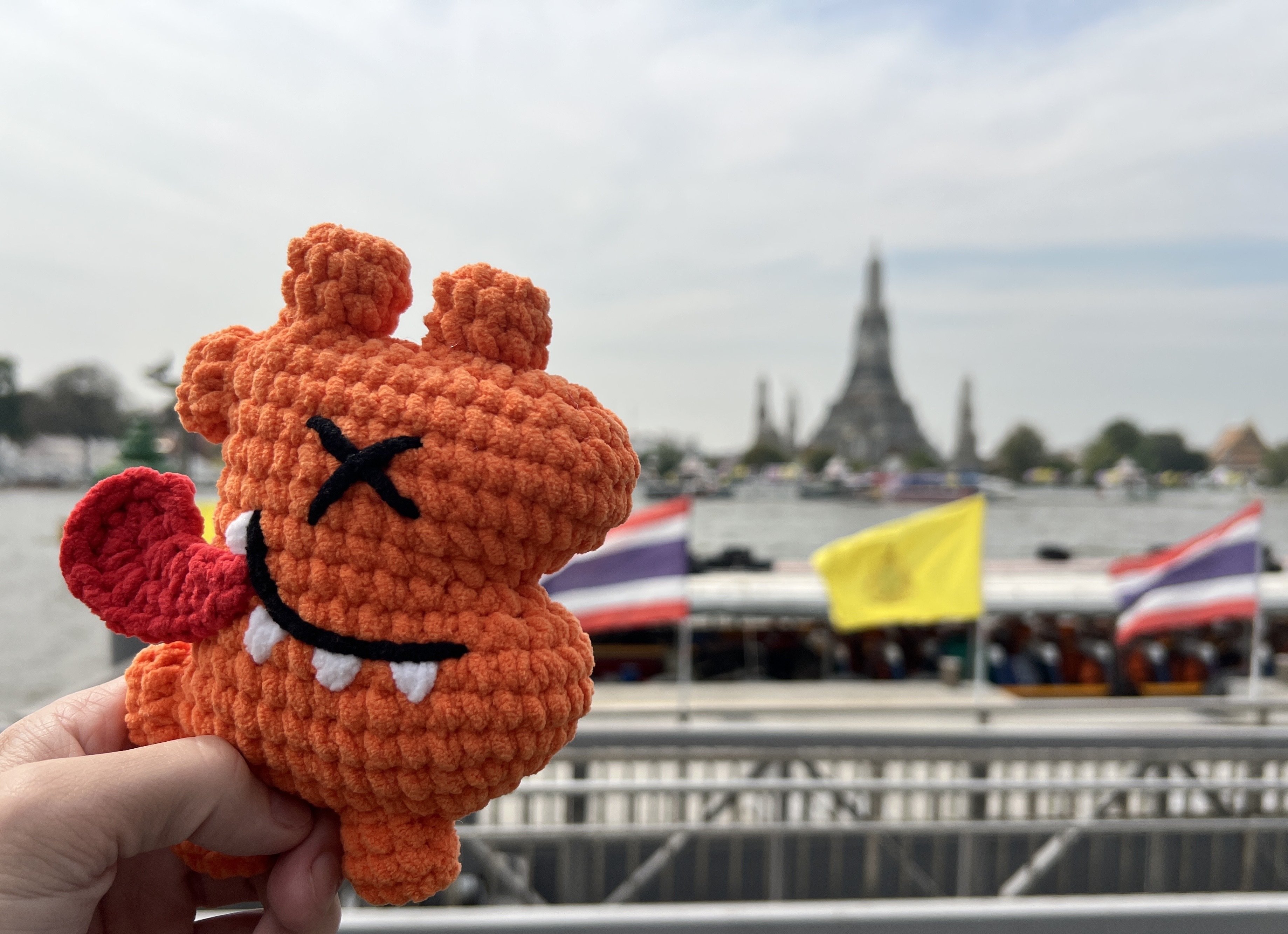 BitPop in Bangkok around Wat Arun…