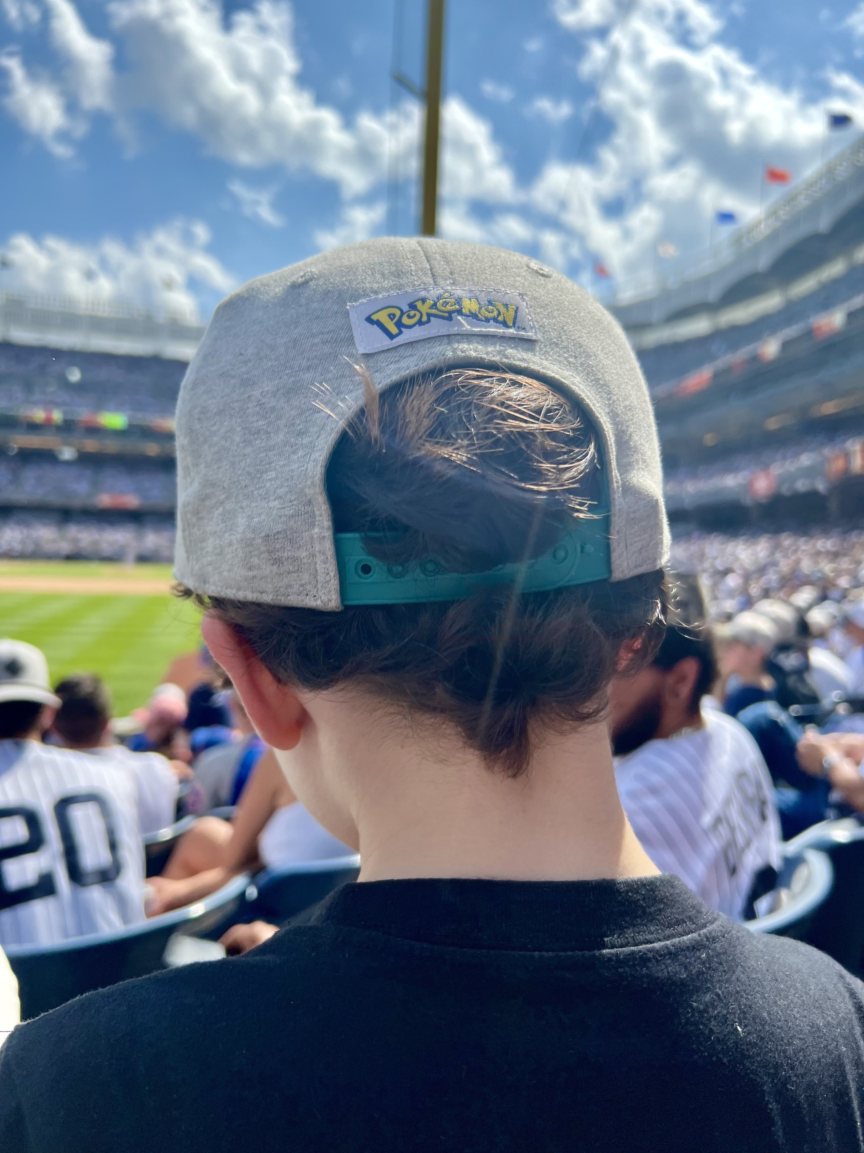 Kid’s first Subway Series. ⚾️🏟️🚇