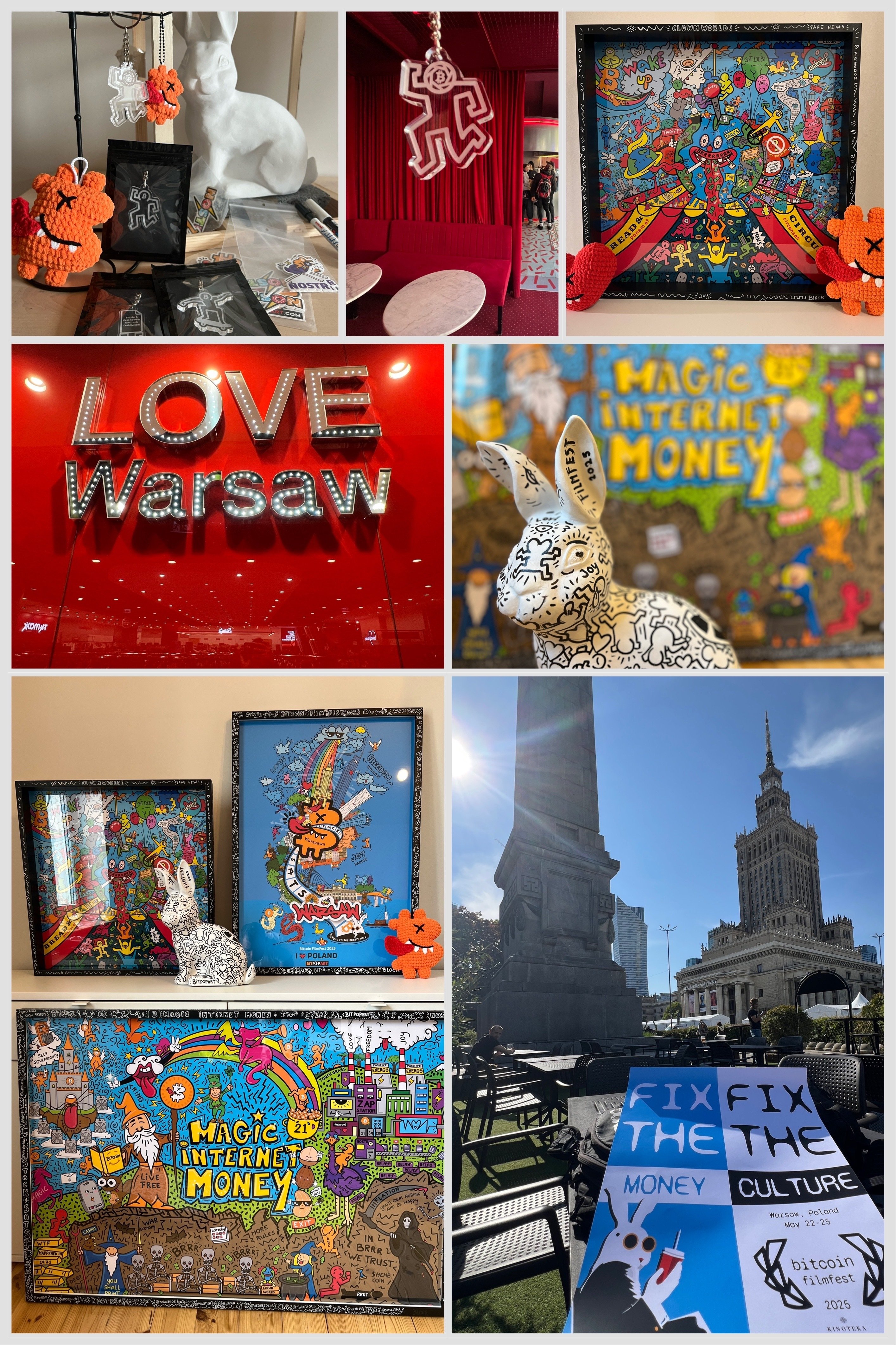 Film, #art , Merch #bitcoin all this…