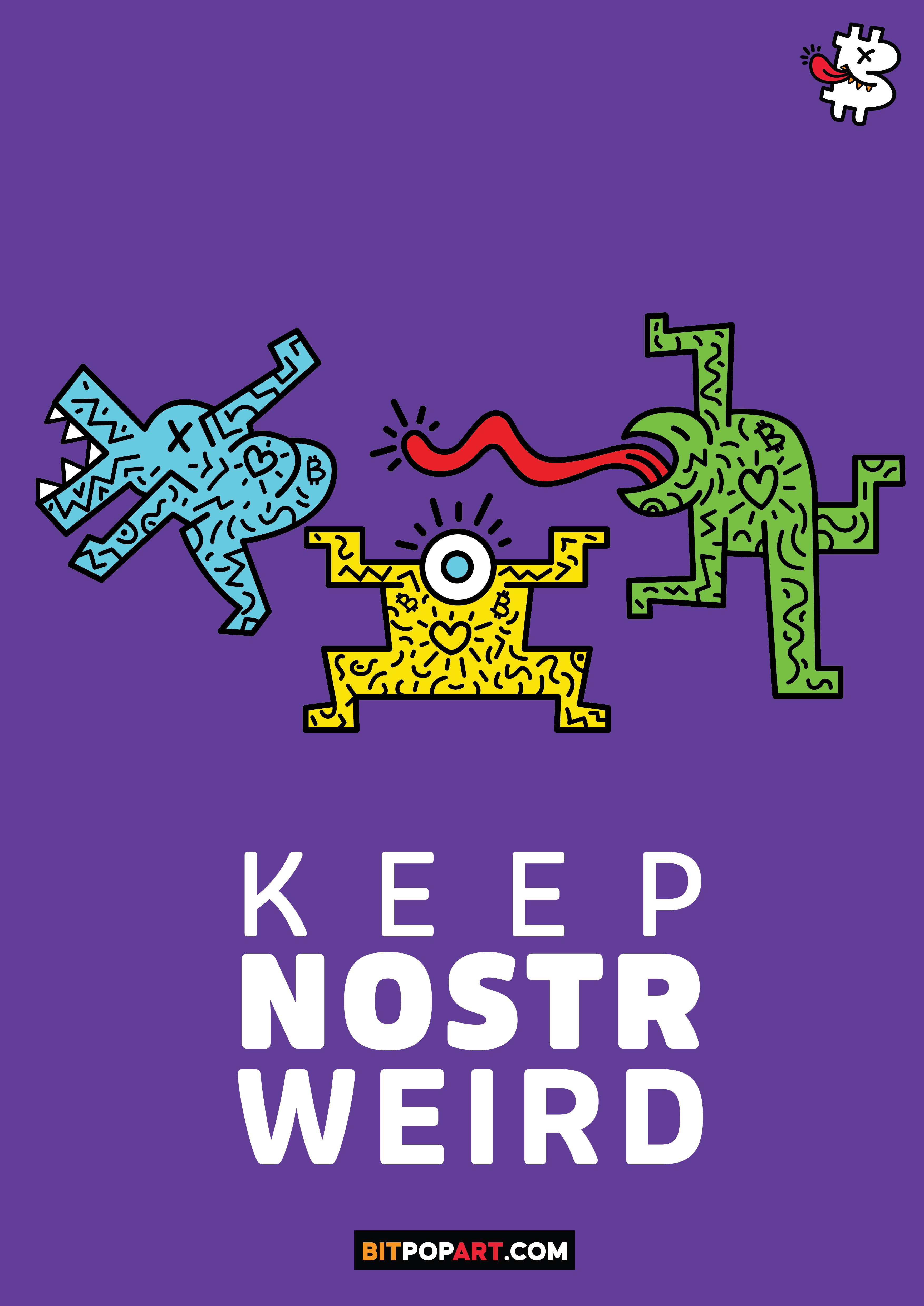 Keep #Nostr weird ✍️