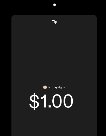 tip page